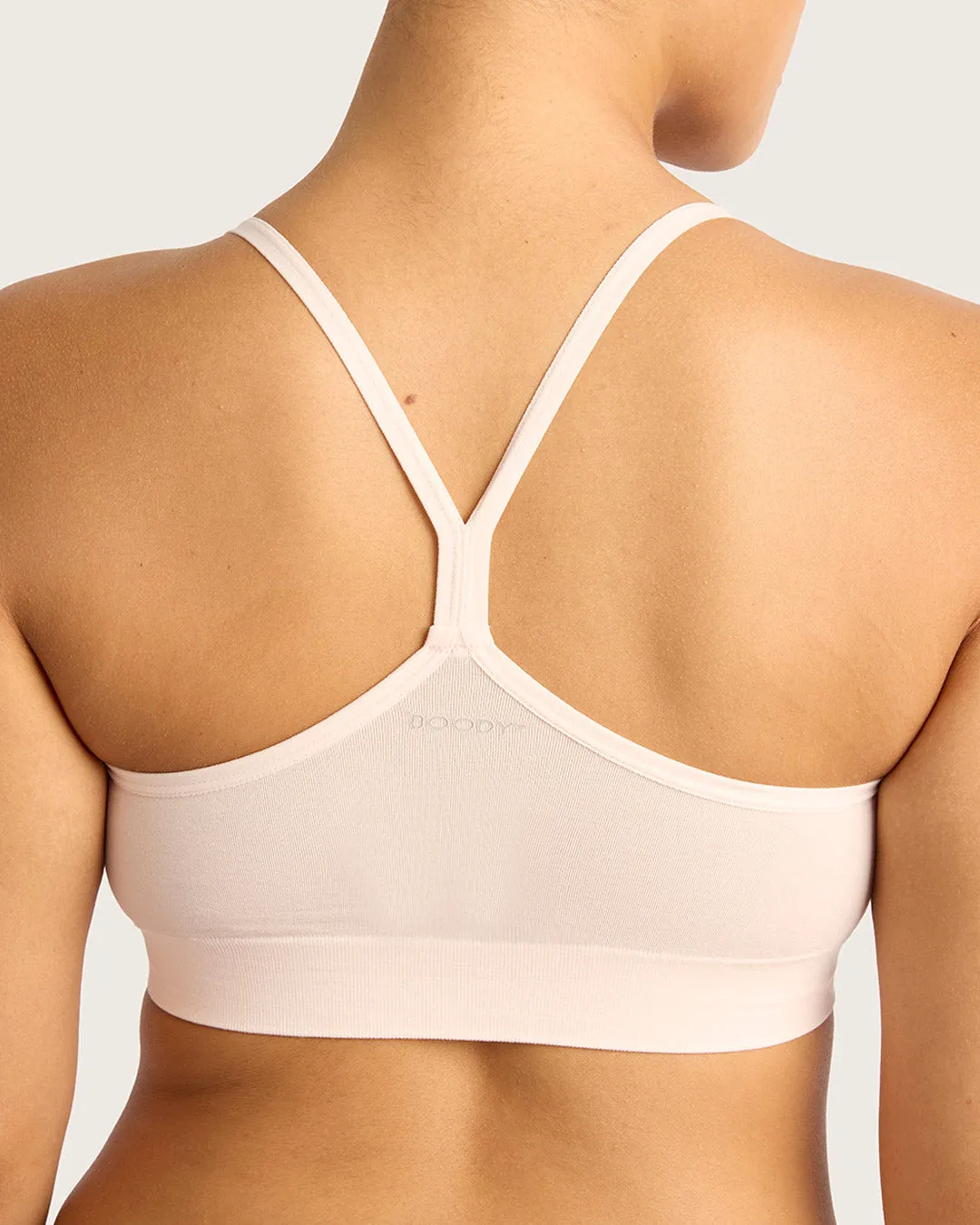 LYOLYTE Racerback Bralette - Powder Pink,Women Wear