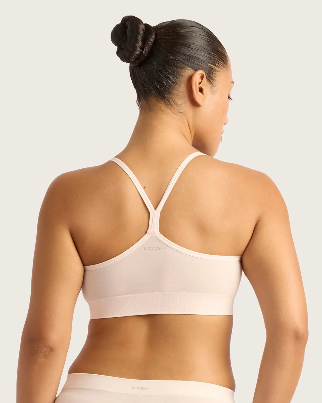 LYOLYTE Racerback Bralette - Powder Pink,Women Wear