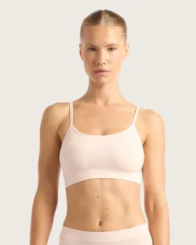 LYOLYTE Racerback Bralette - Powder Pink,Women Wear