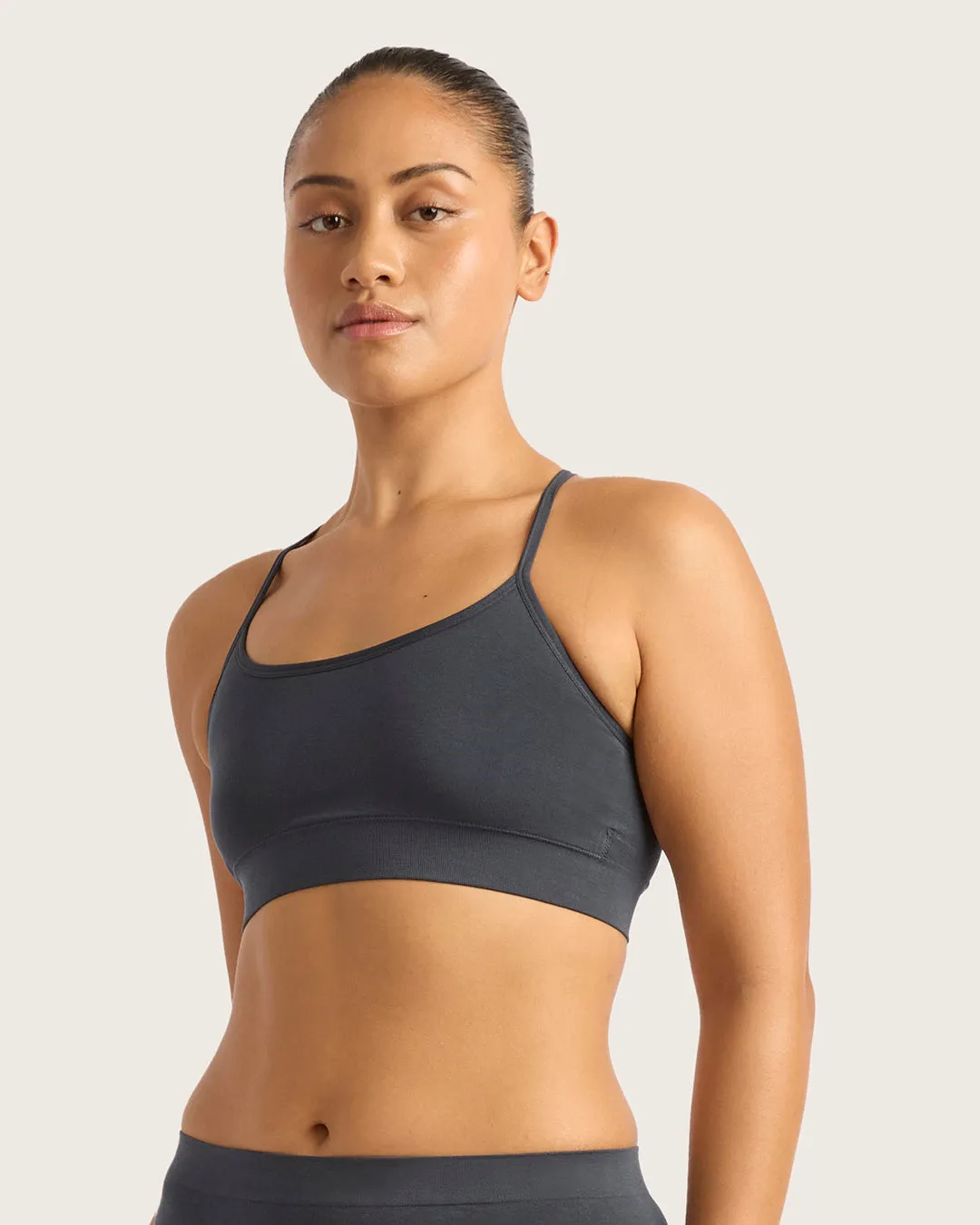 LYOLYTE Racerback Bralette - Storm,Women Wear