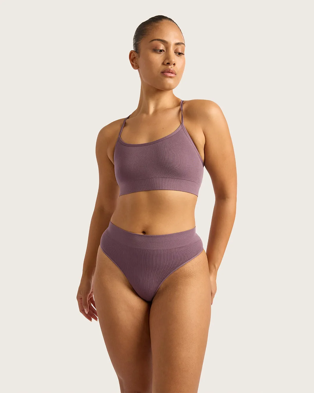 LYOLYTE Racerback Bralette - Wisteria,Women Wear