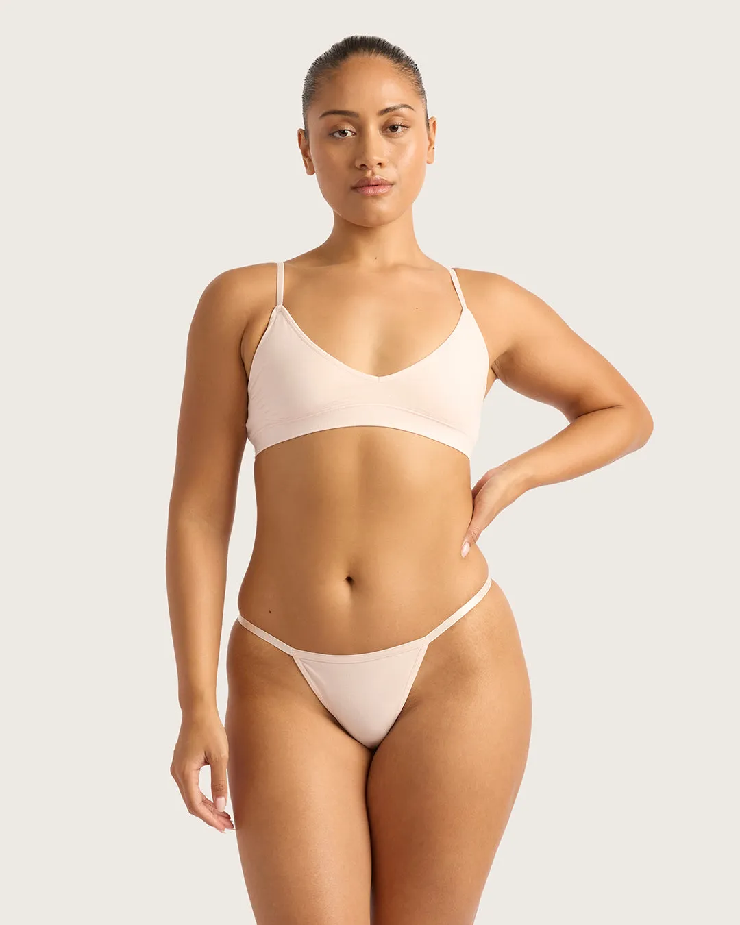 LYOLYTE Thin G-String - Powder Pink,Women Wear