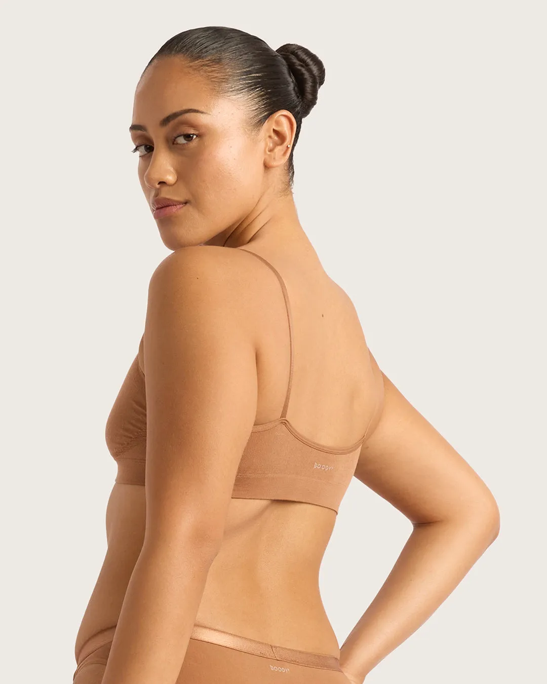 LYOLYTE Triangle Bralette - Maple,Women Wear