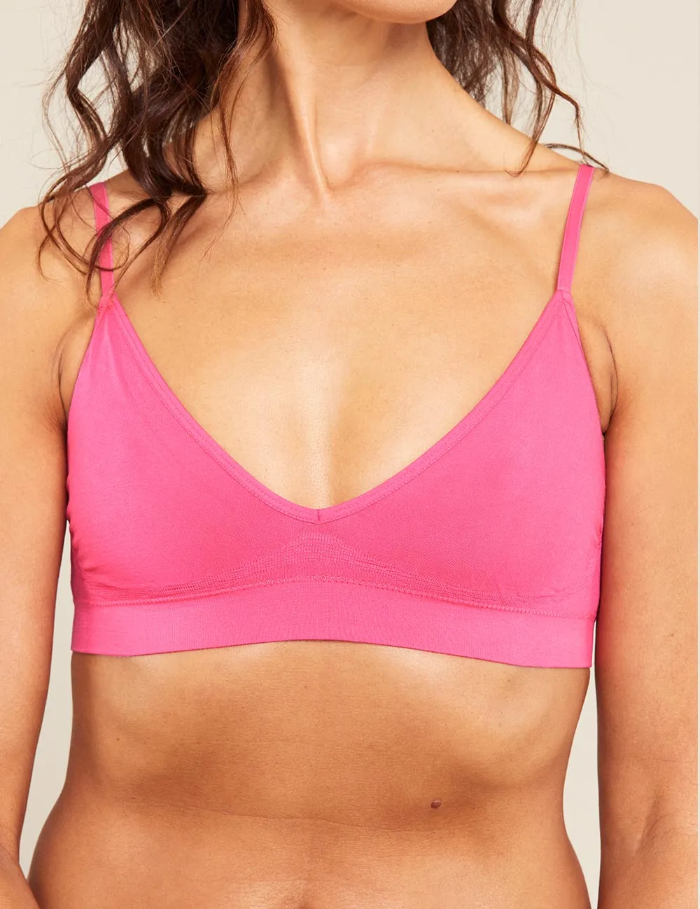 LYOLYTE Triangle Bralette - McGrath Pink,Women Wear