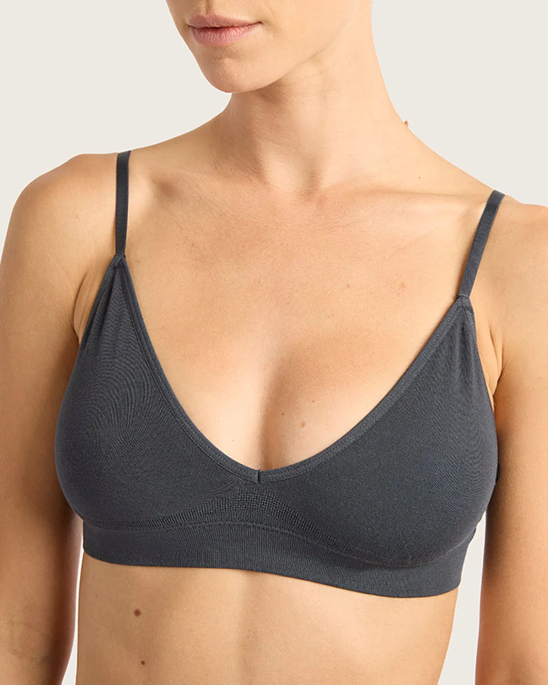 LYOLYTE Triangle Bralette - Storm,Women Wear