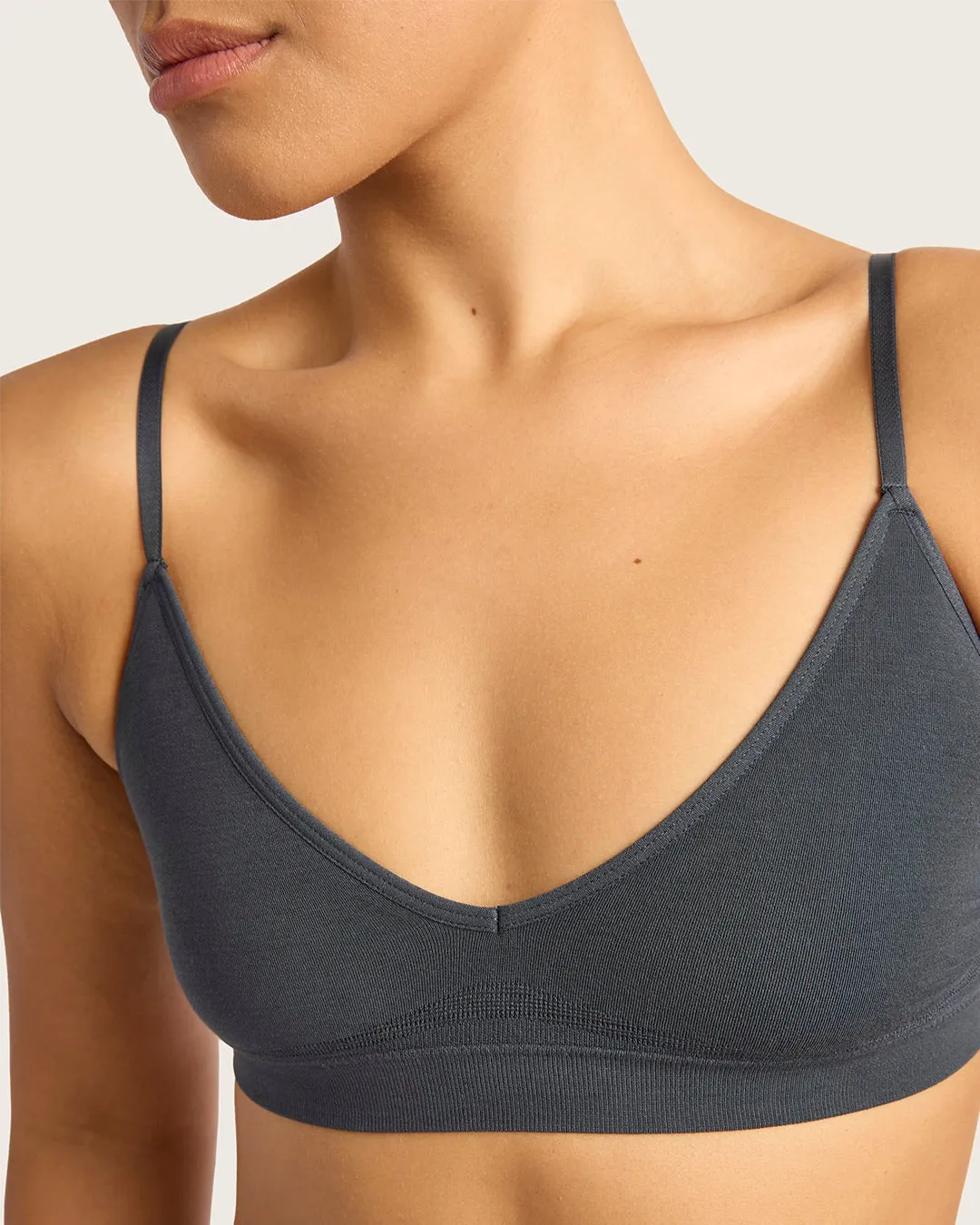 LYOLYTE Triangle Bralette - Storm,Women Wear