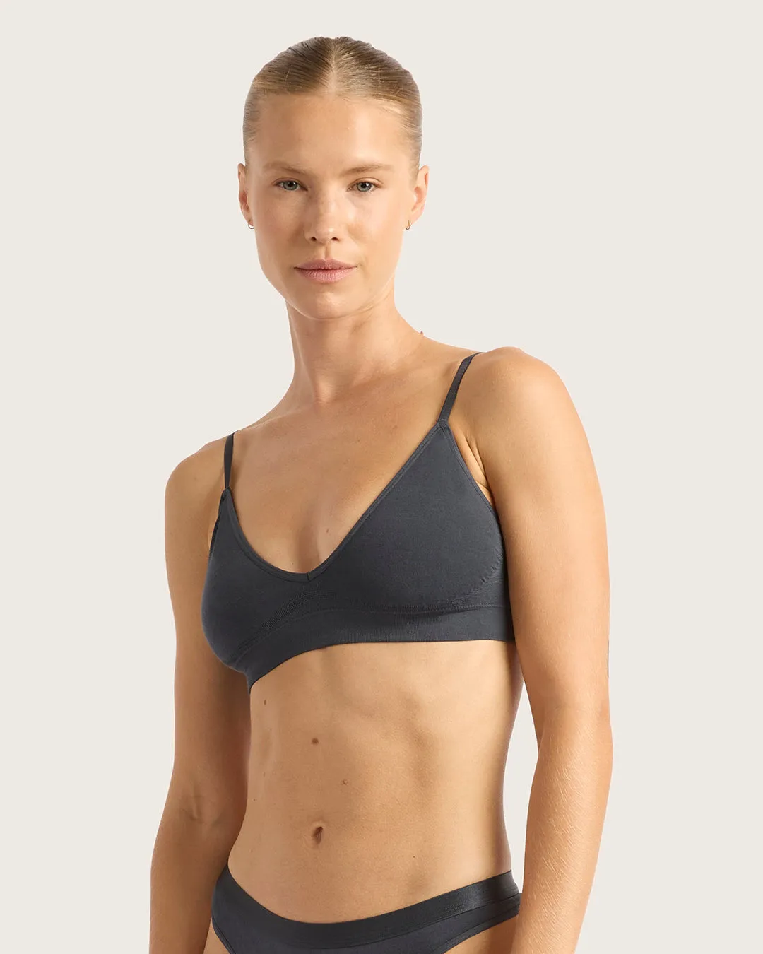 LYOLYTE Triangle Bralette - Storm,Women Wear