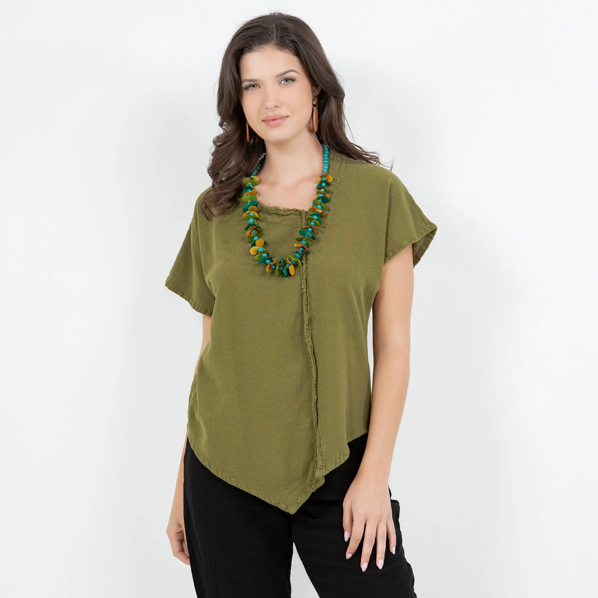 Marilyn Top 100% Cotton Gauze,Women Wear