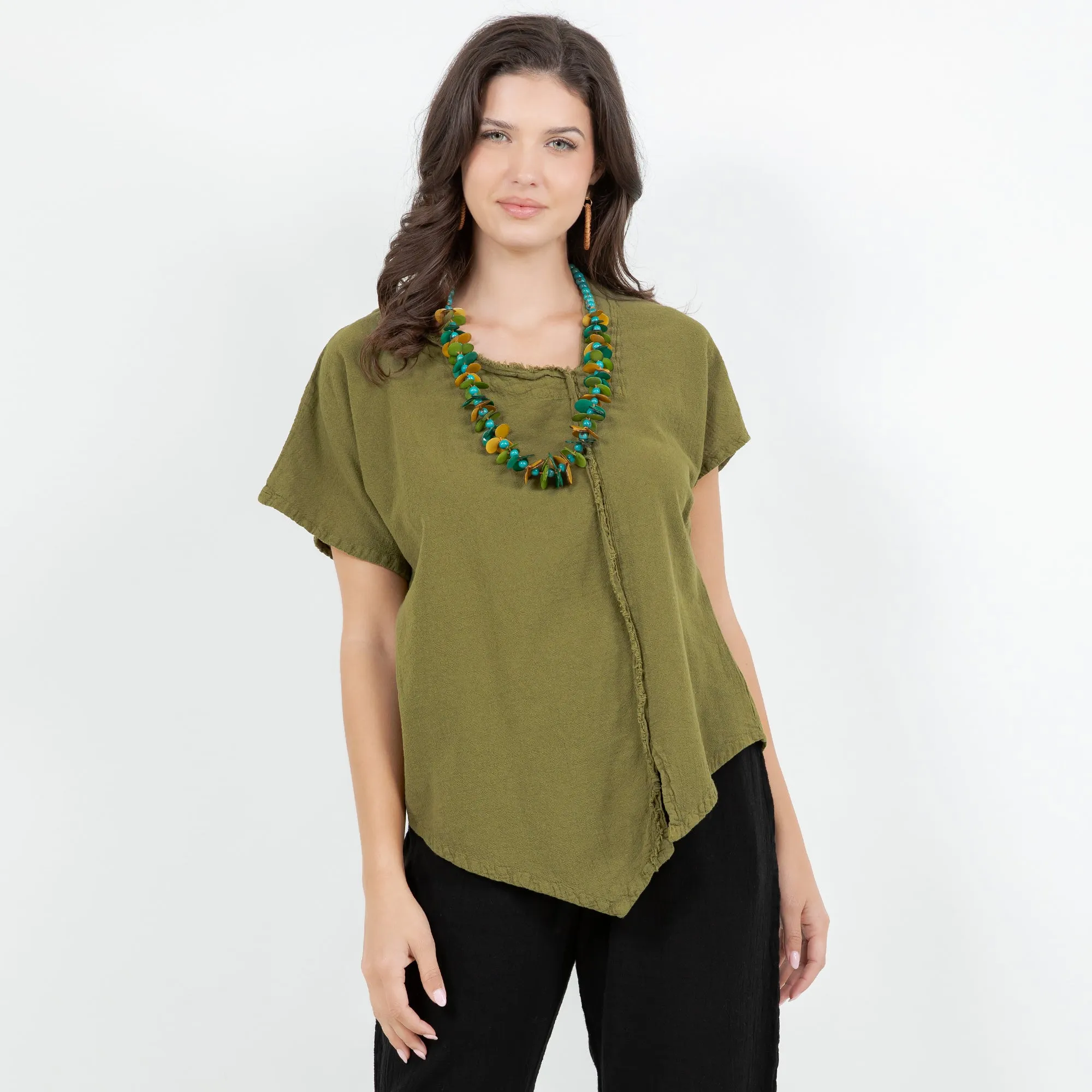 Marilyn Top 100% Cotton Gauze,Women Wear