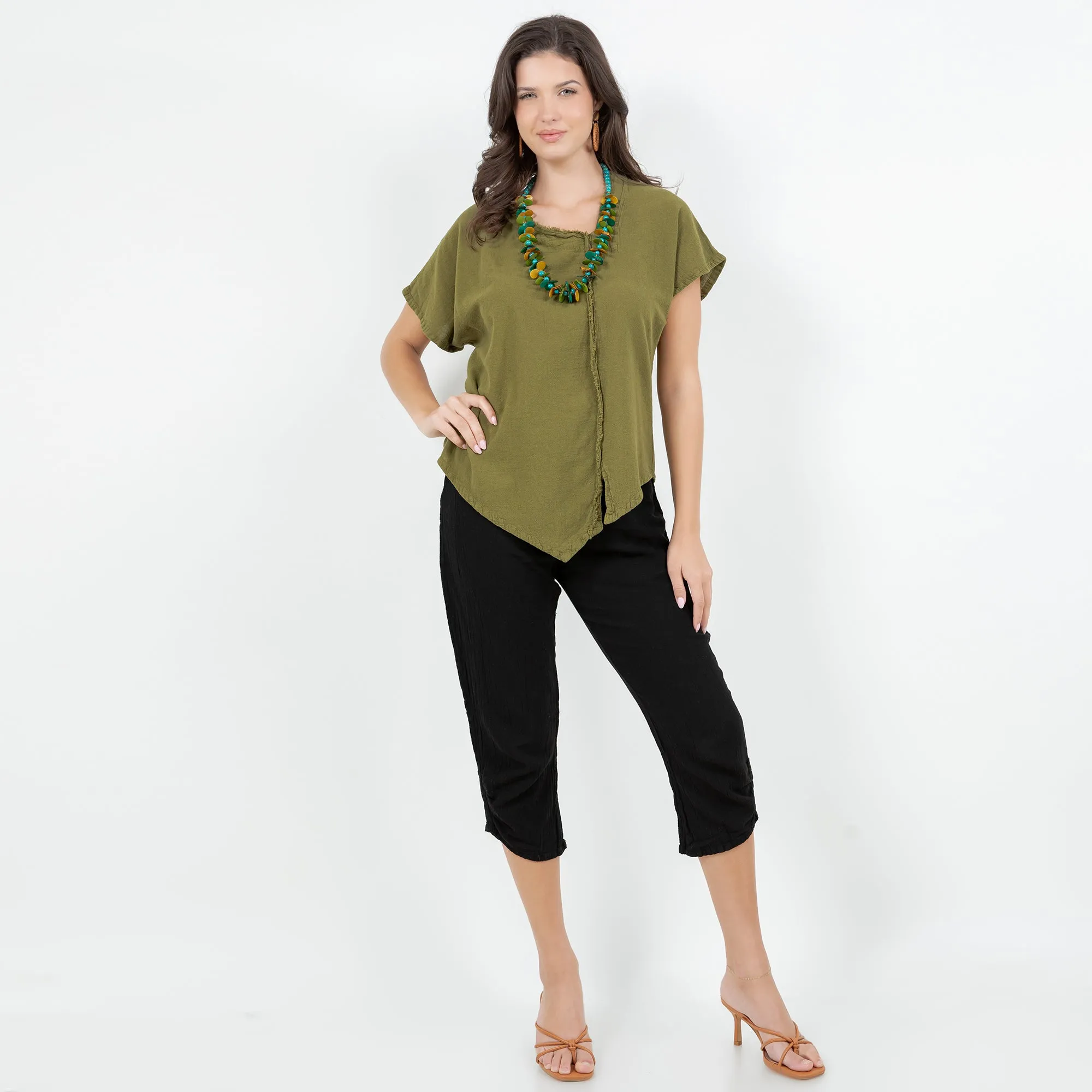 Marilyn Top 100% Cotton Gauze,Women Wear