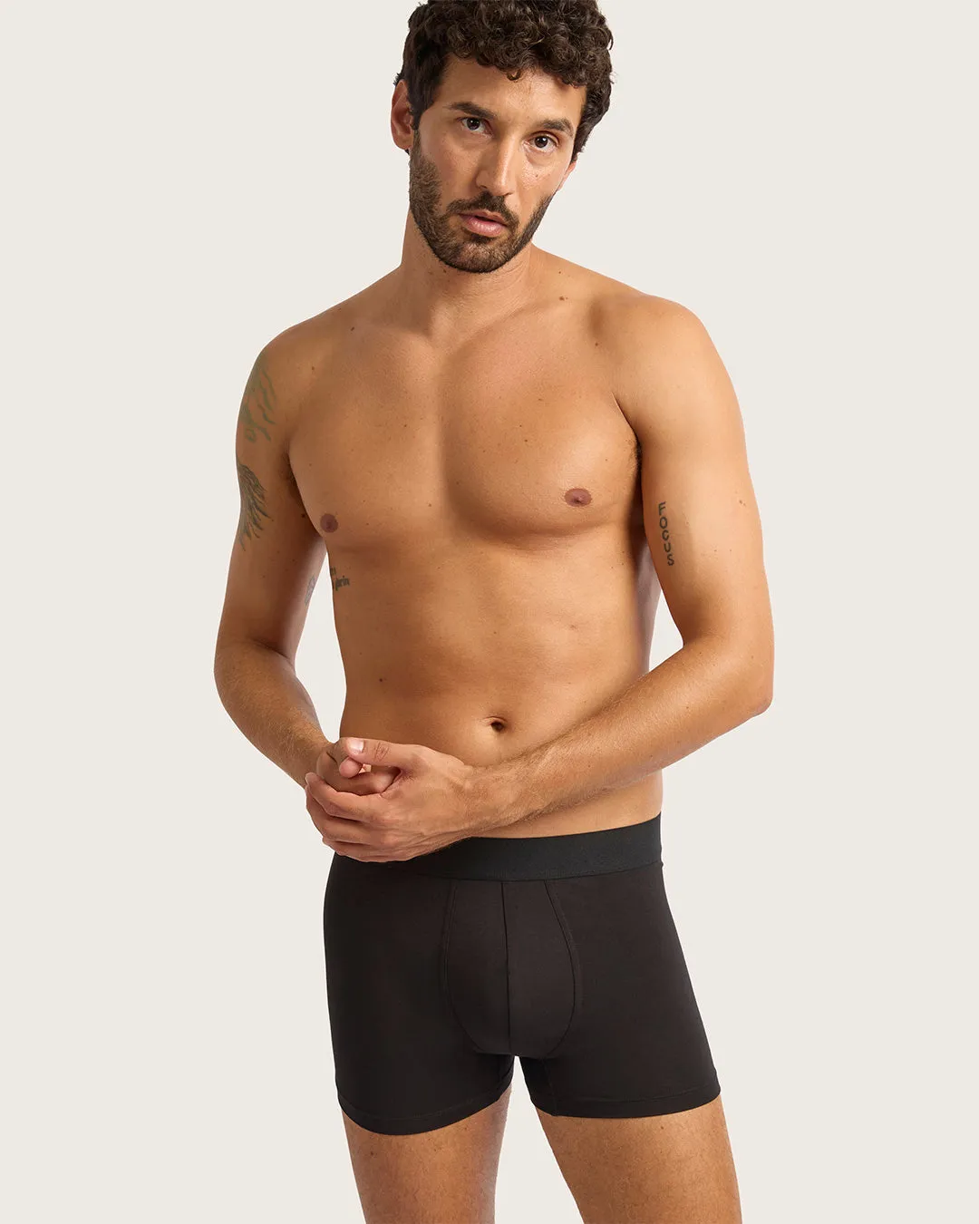 Men's Everyday Boxer Briefs - Black,Men Underwear