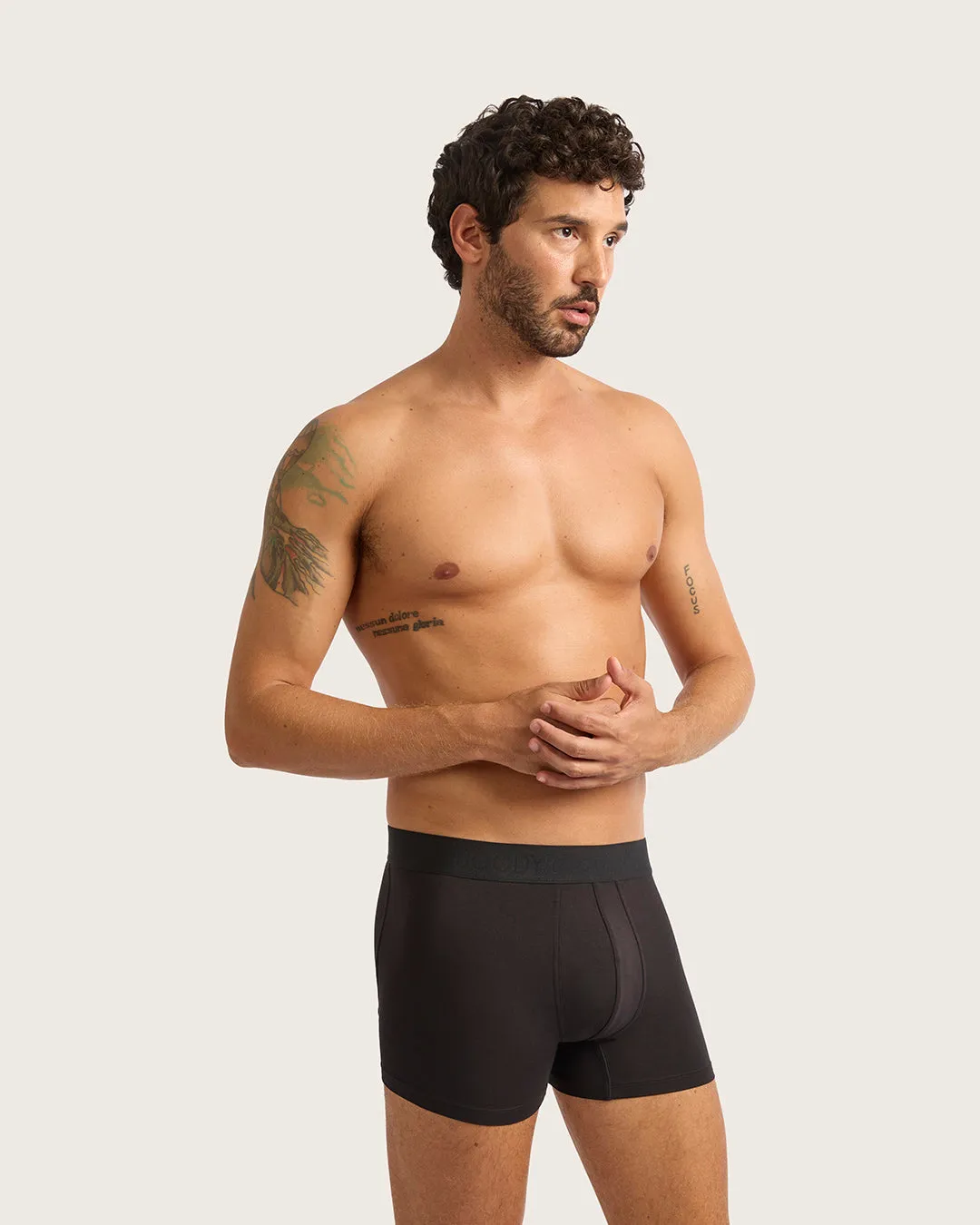 Men's Everyday Boxer Briefs - Black,Men Underwear