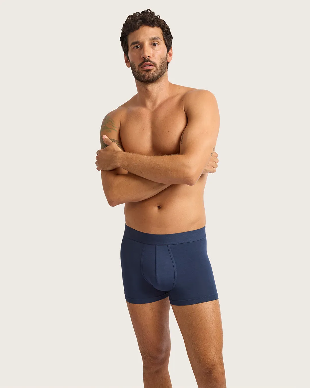 Men's Everyday Boxer Briefs - Navy,Men Underwear