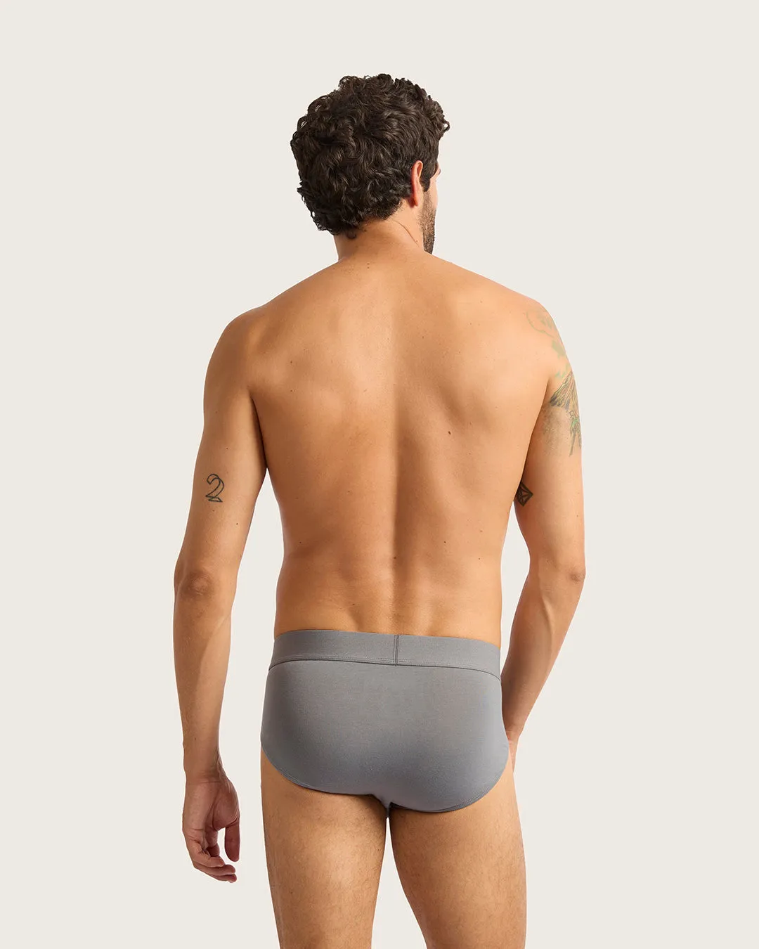 Men's Everyday Briefs - Ash,Men Underwear