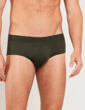 Men's Everyday Briefs - Dark Olive,Men Underwear