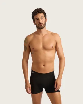 Men's Seamfree Boxer Briefs - Black,Men Underwear