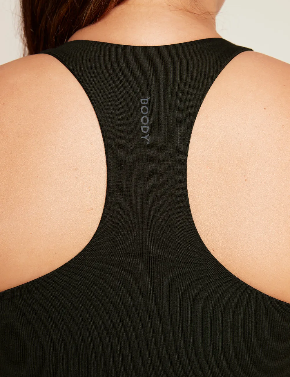 Motivate Longline Bra - Black,Women Wear