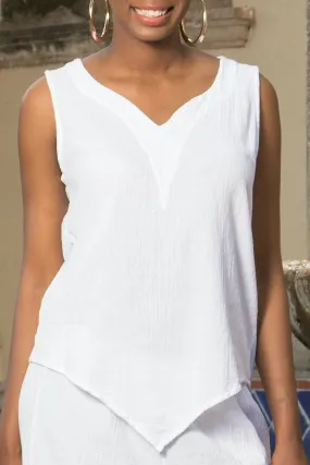 Nancy - Favorite Tank Top 100% Cotton Gauze,Women Wear