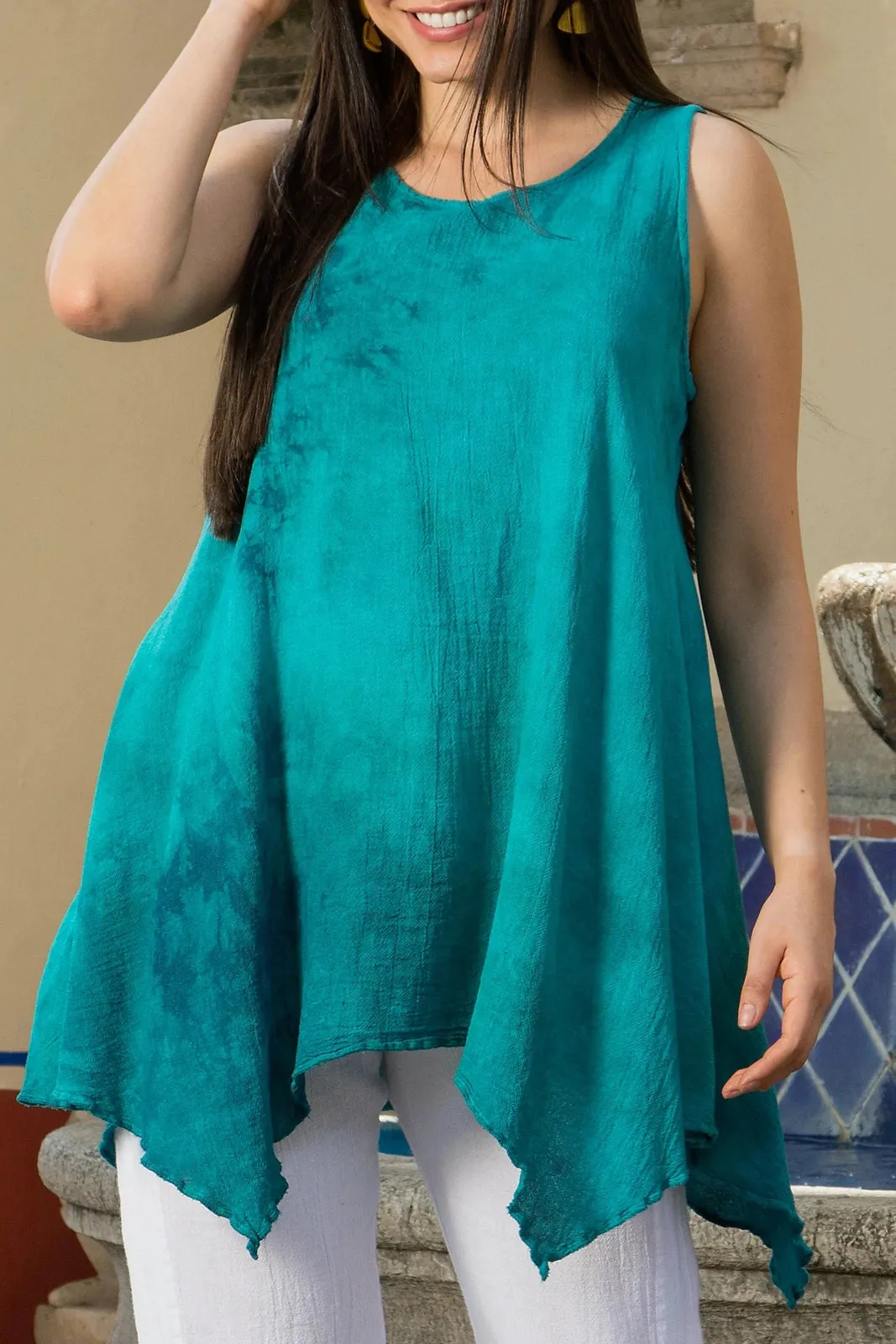 Natalie Top- 100% Cotton Gauze,Women Wear