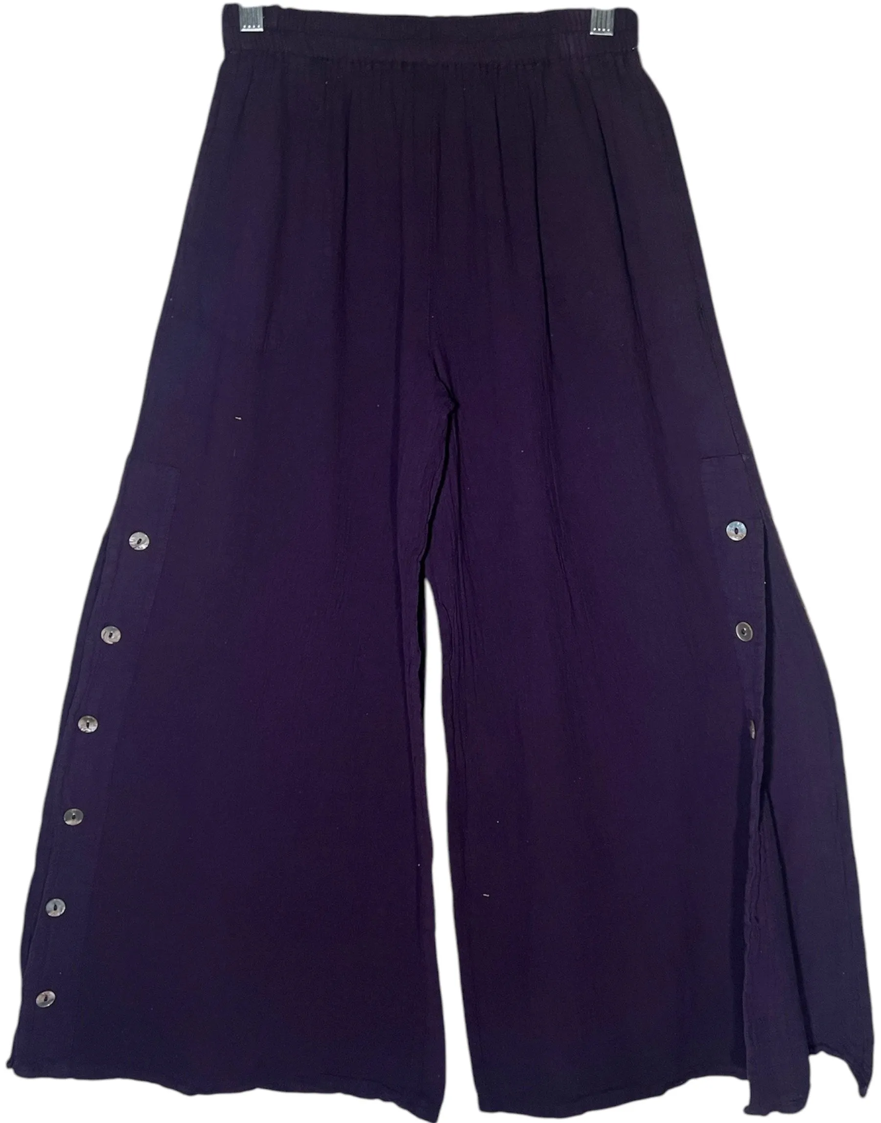 New Rickie Button Side Pants,Women Wear