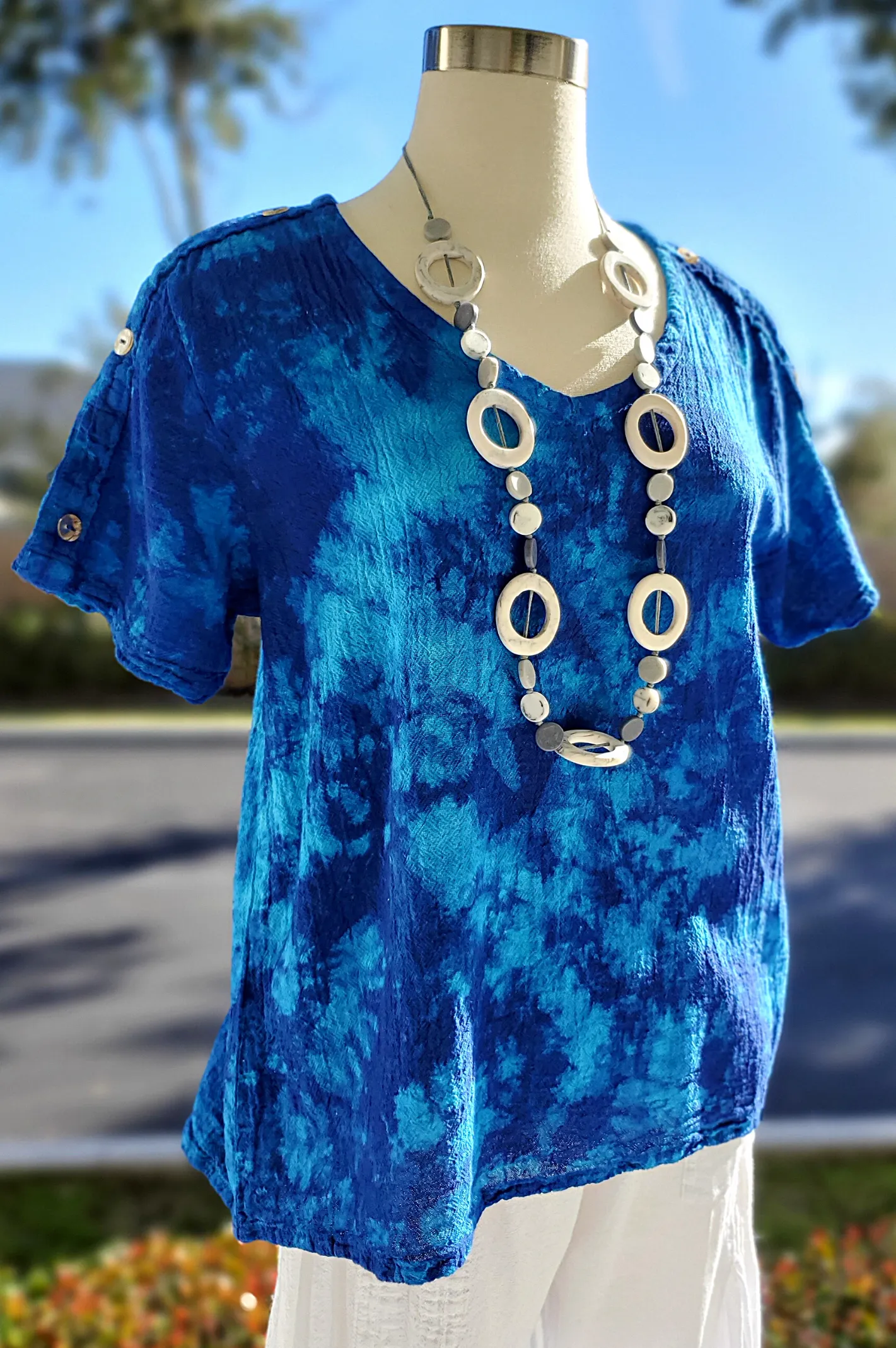 NEW Shirley Top 100% Cotton Gauze,Women Wear