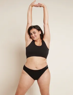 Period & Leak Proof - Classic Bikini - Moderate - Heavy - Black,Women Wear