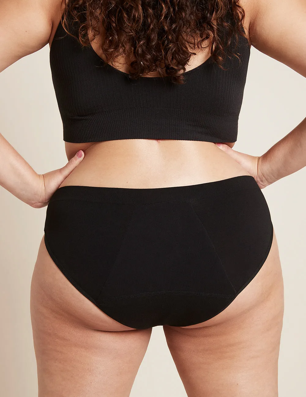 Period & Leak Proof - Classic Bikini - Moderate - Heavy - Black,Women Wear
