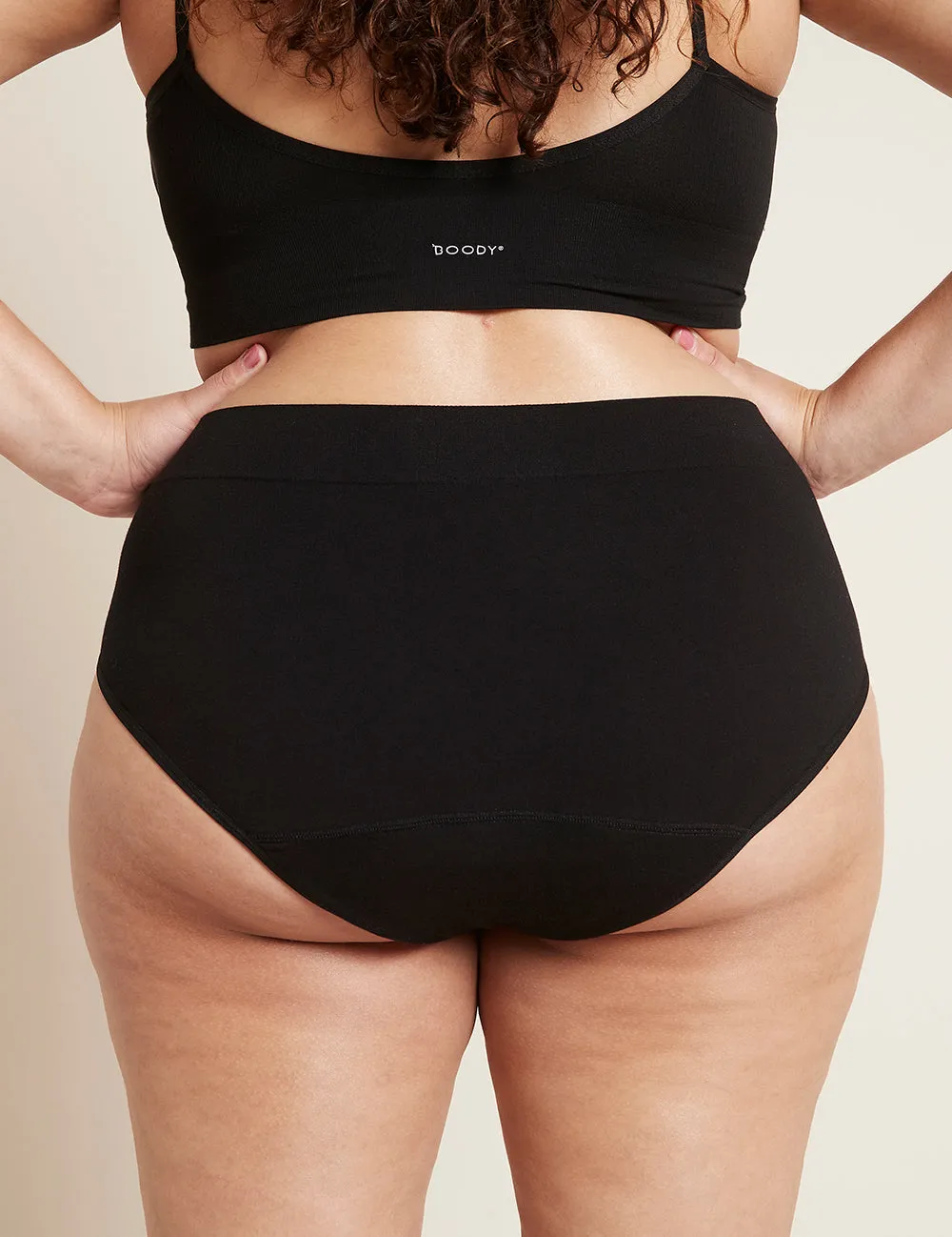 Period & Leak Proof - Full Briefs - Light - Moderate - Black,Women Wear