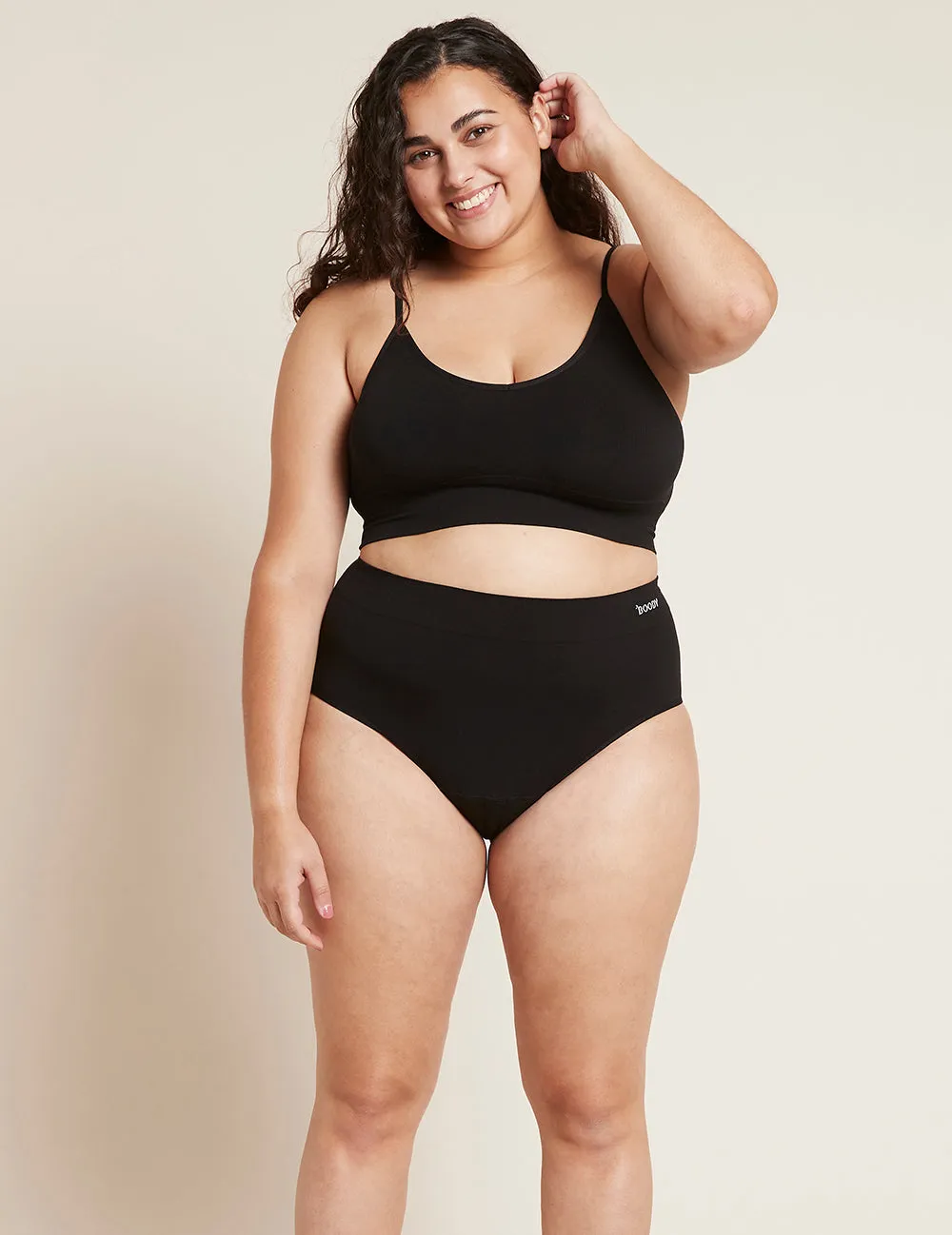 Period & Leak Proof - Full Briefs - Light - Moderate - Black,Women Wear