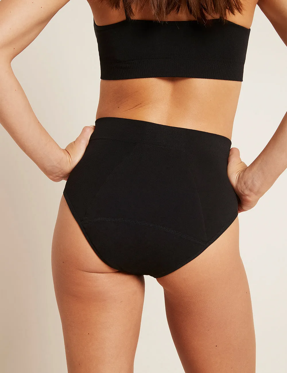 Period & Leak Proof - Full Briefs - Moderate - Heavy - Black,Women Wear