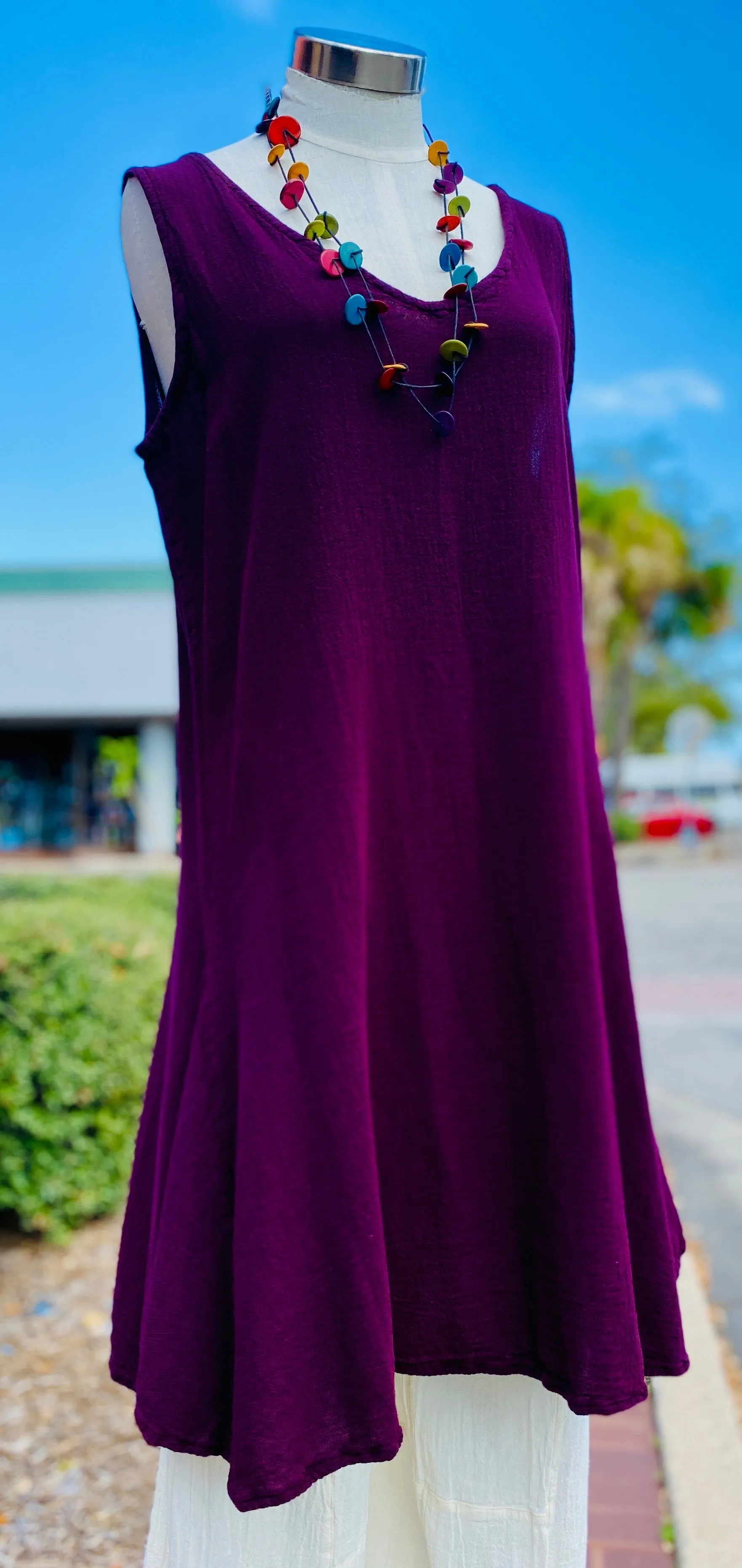 Peyton Dress 100% Cotton Gauze,Women Wear