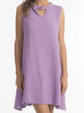 Phoebe Sleeveless Keyhole Dress,Women Wear