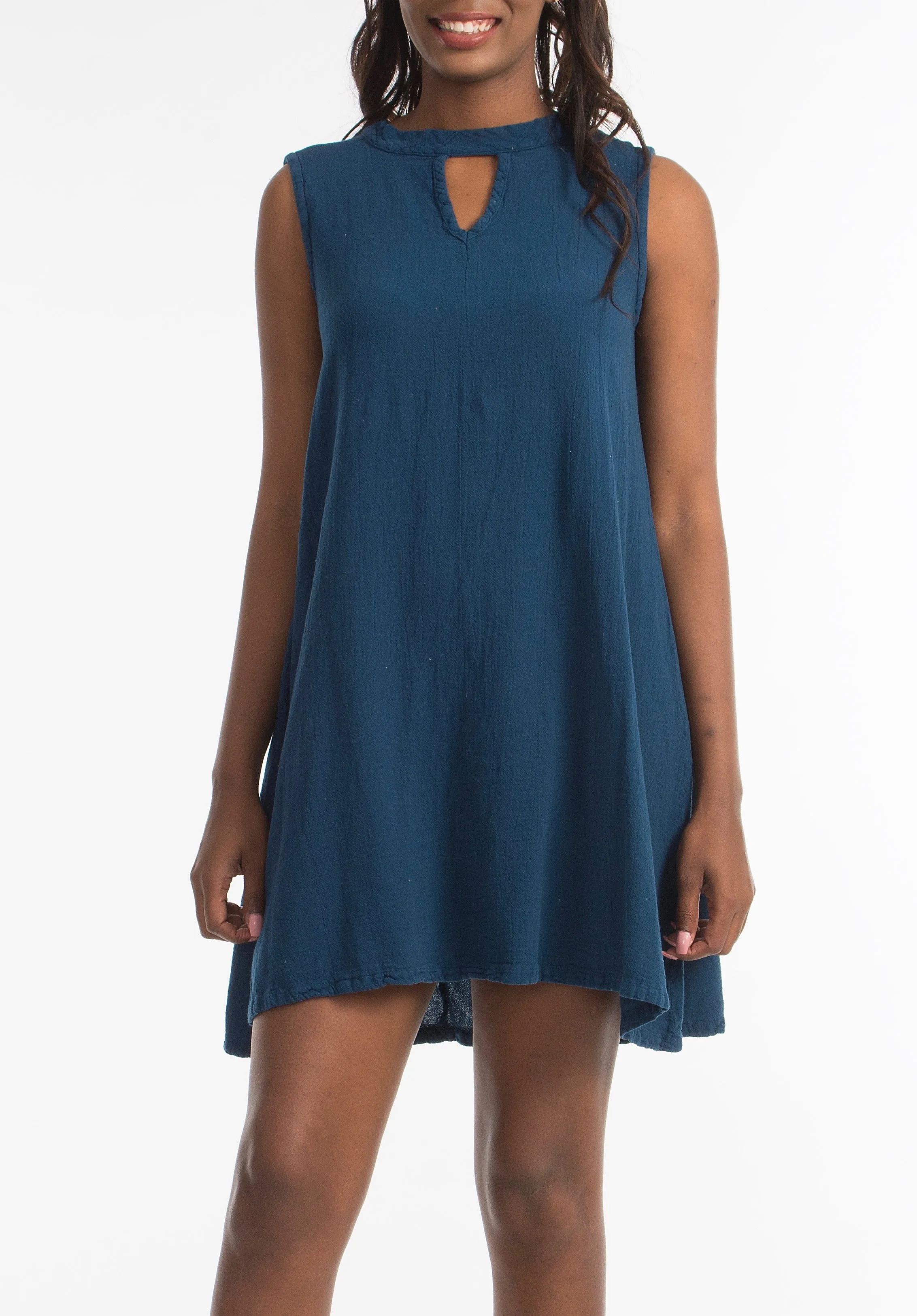 Phoebe Sleeveless Keyhole Dress,Women Wear