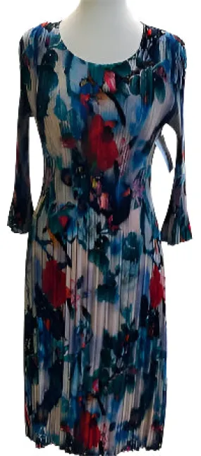 Pleated Dress 192015-D,Women Wear