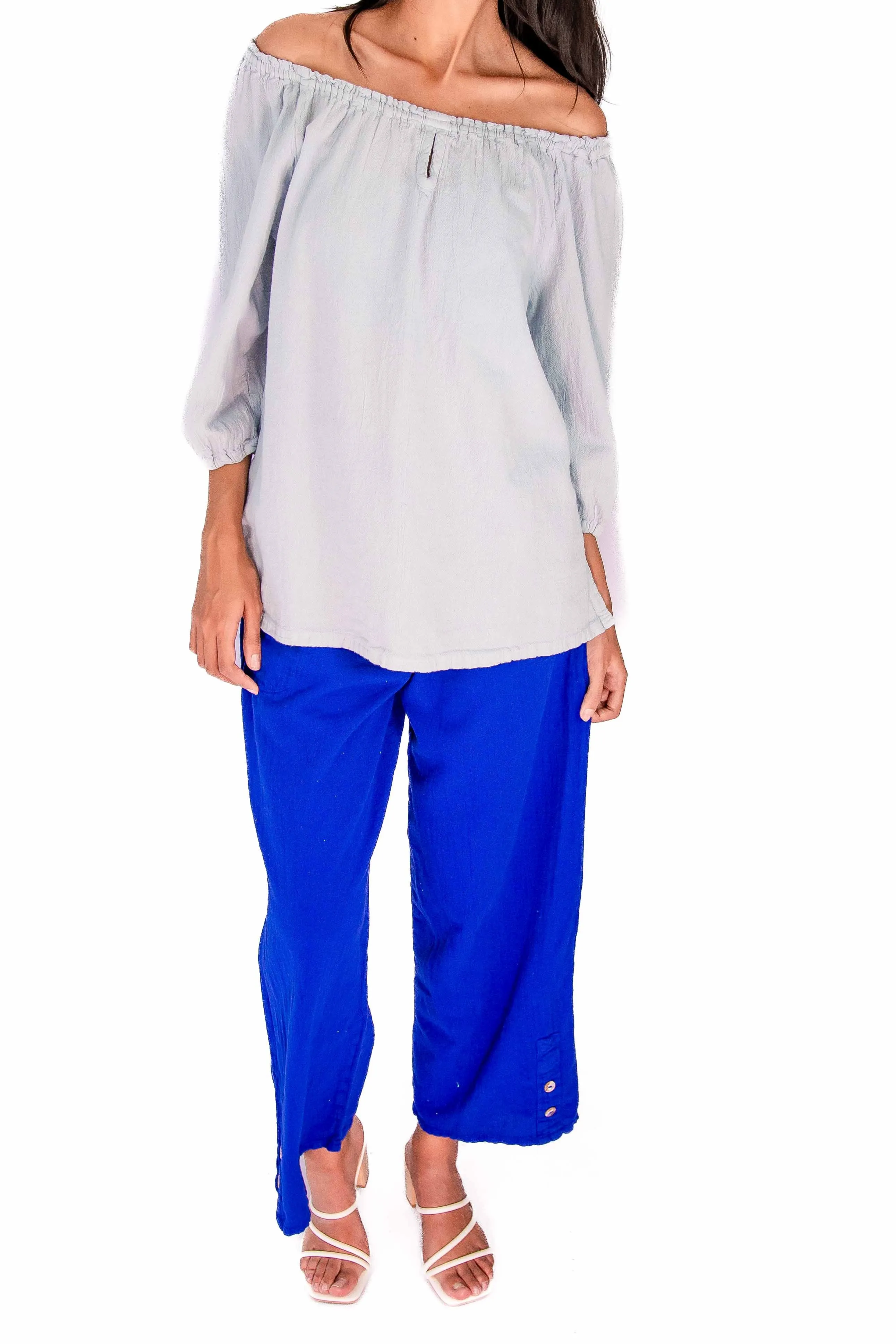 Presley Top 100% Cotton Gauze OSFM,Women Wear