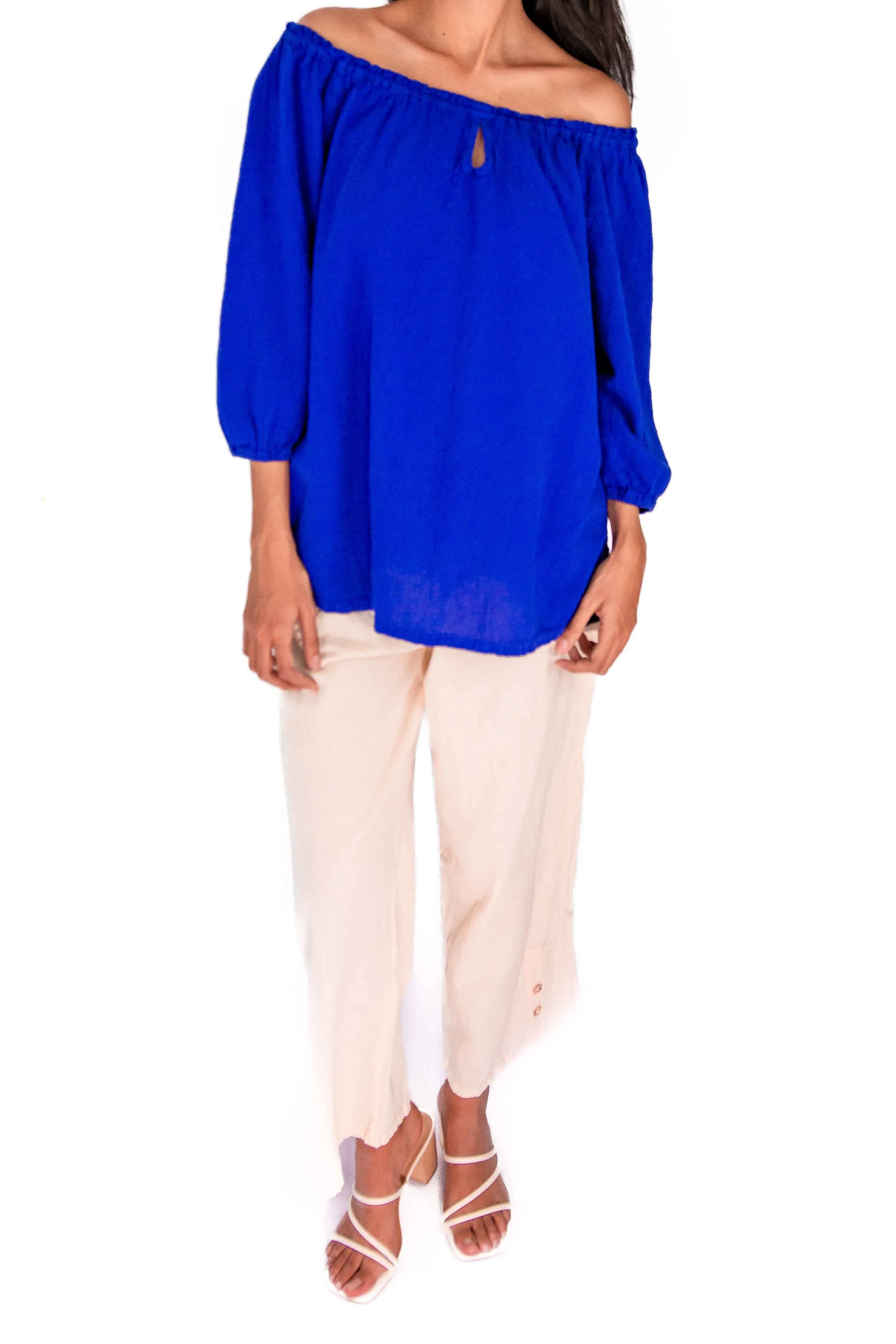 Presley Top 100% Cotton Gauze OSFM,Women Wear