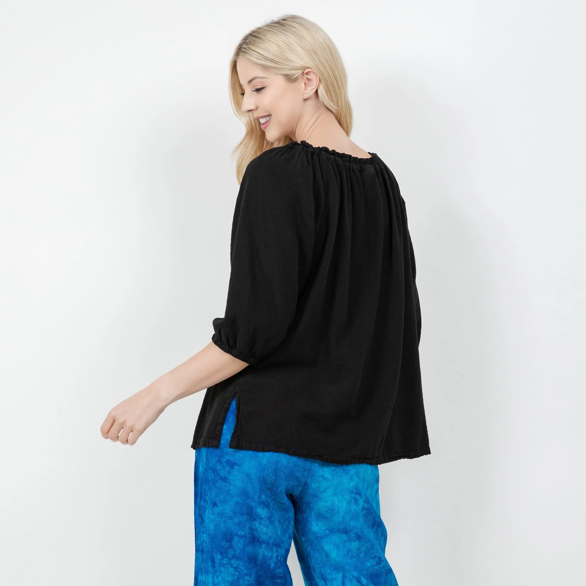 Presley Top 100% Cotton Gauze OSFM,Women Wear