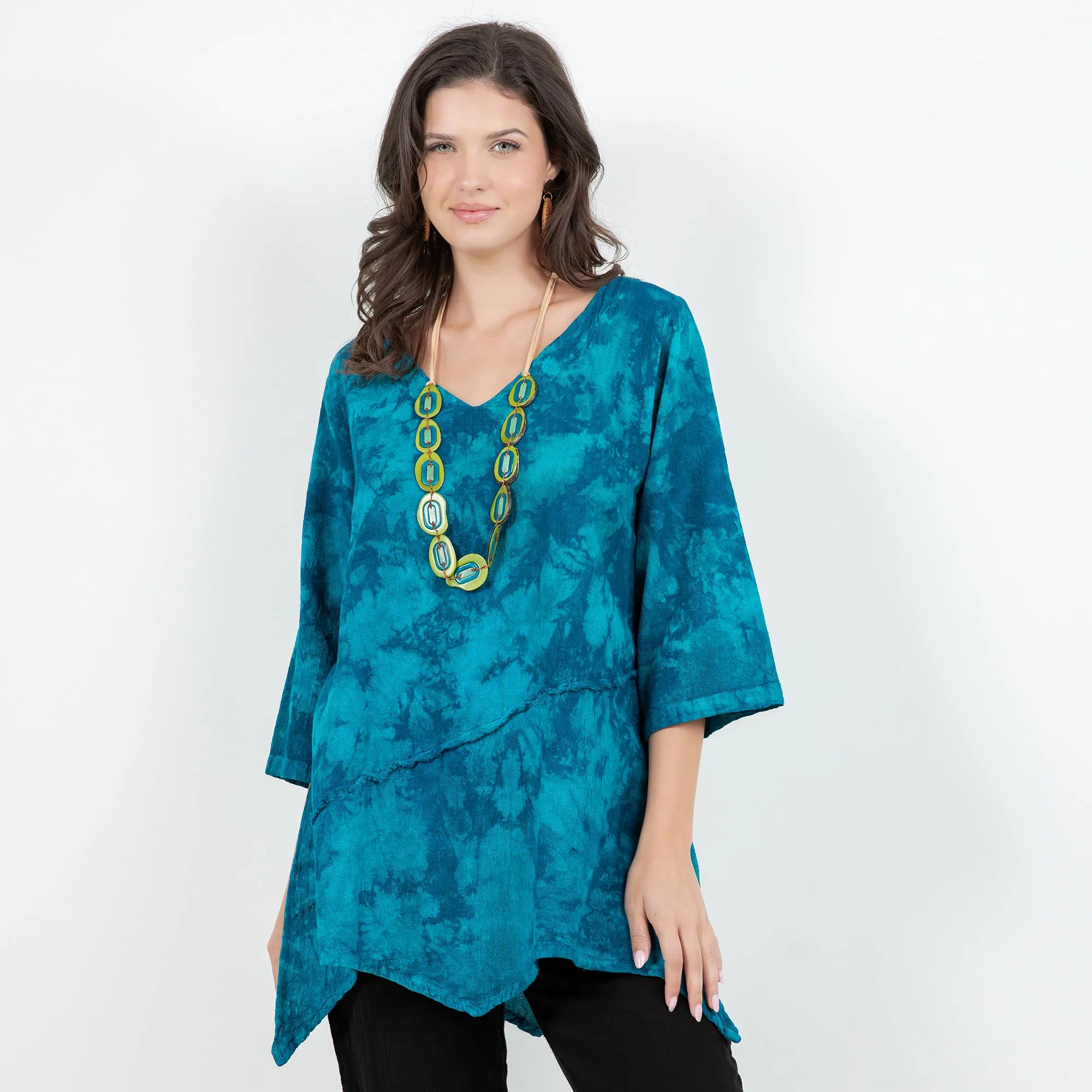 Rachel Top -100% Cotton Gauze Resort Wear Top with Flowing Fit -  New Colors!,Women Wear