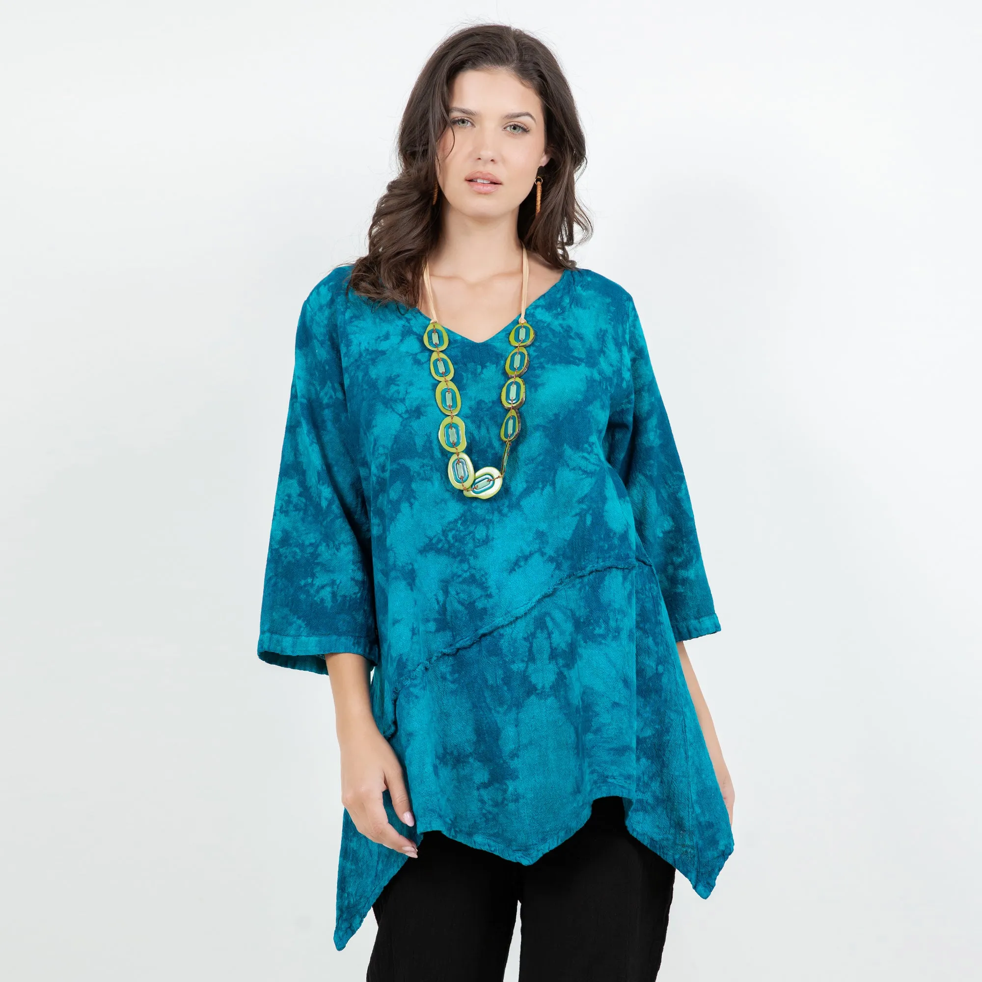 Rachel Top -100% Cotton Gauze Resort Wear Top with Flowing Fit -  New Colors!,Women Wear