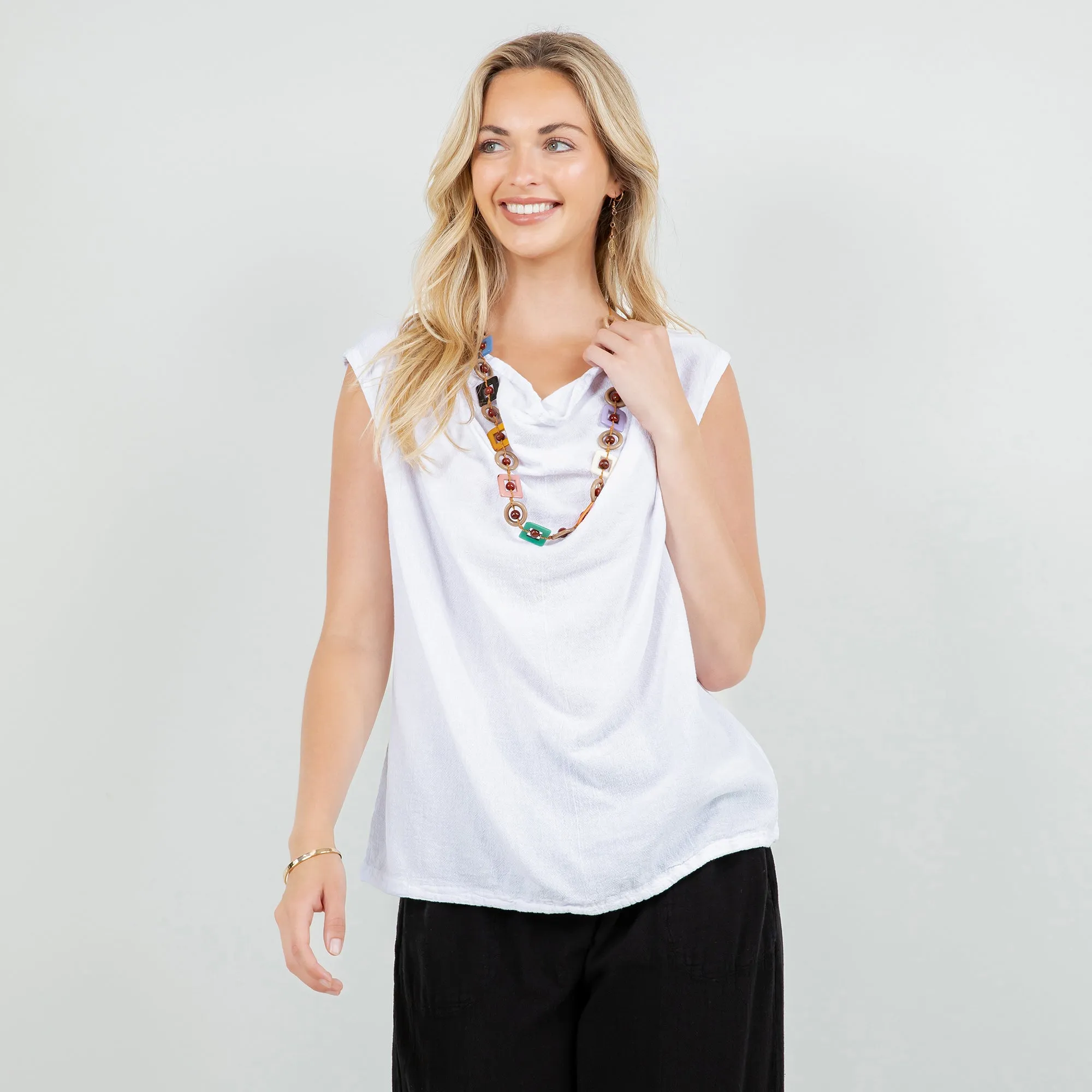 Rosemary Top -100% Cotton Gauze,Women Wear