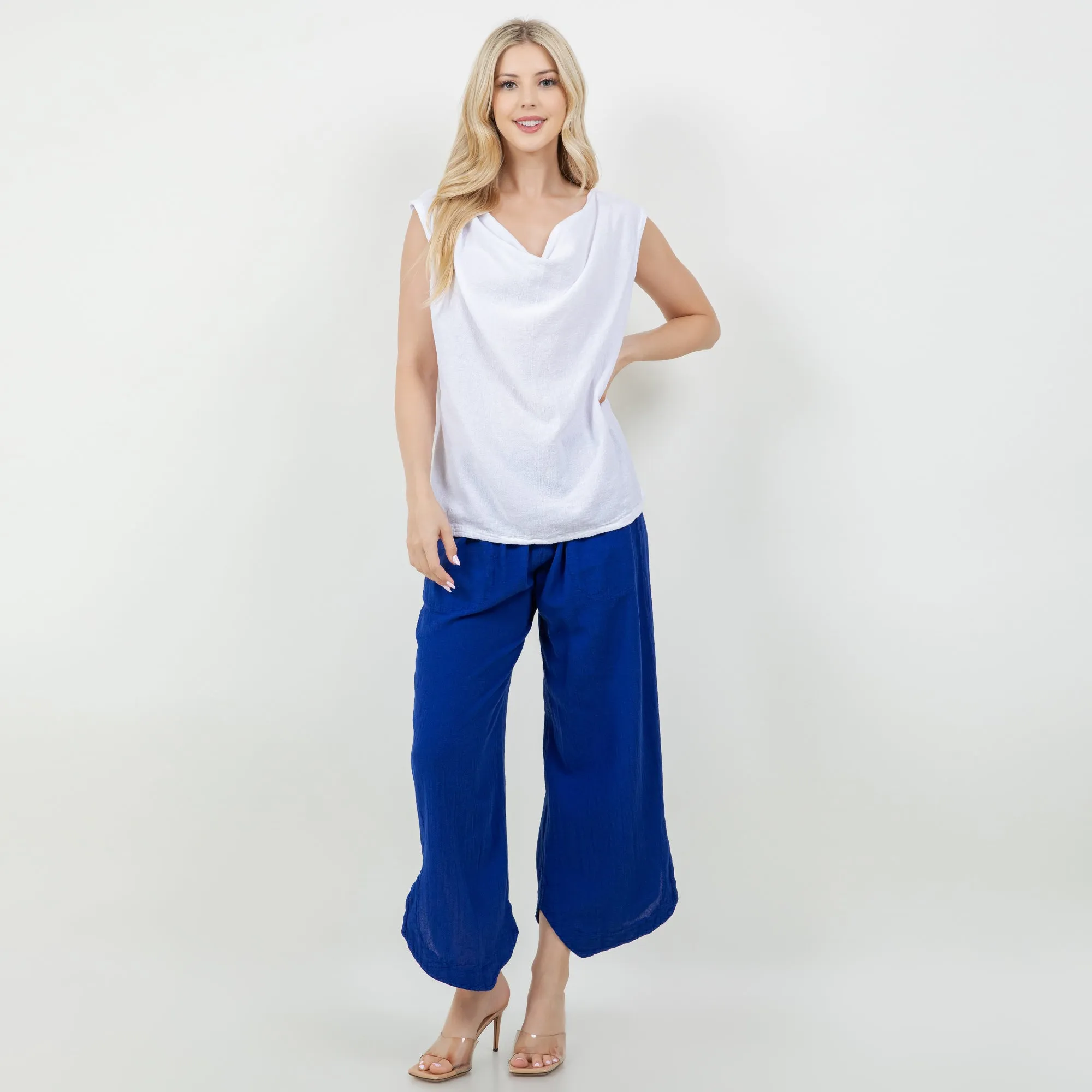 Rosemary Top -100% Cotton Gauze,Women Wear