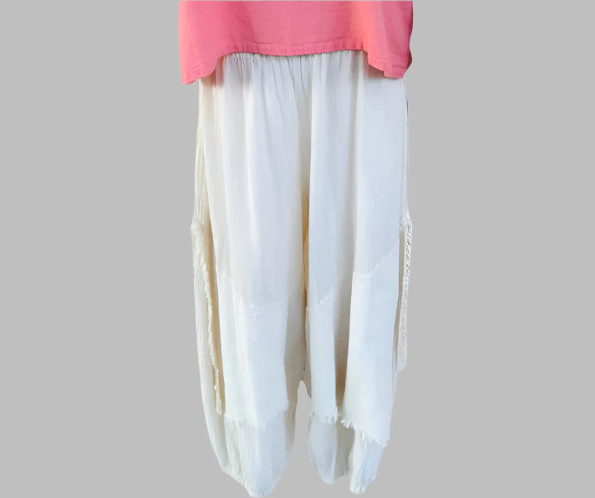Ryan Pant 100% Cotton Gauze,Women Wear