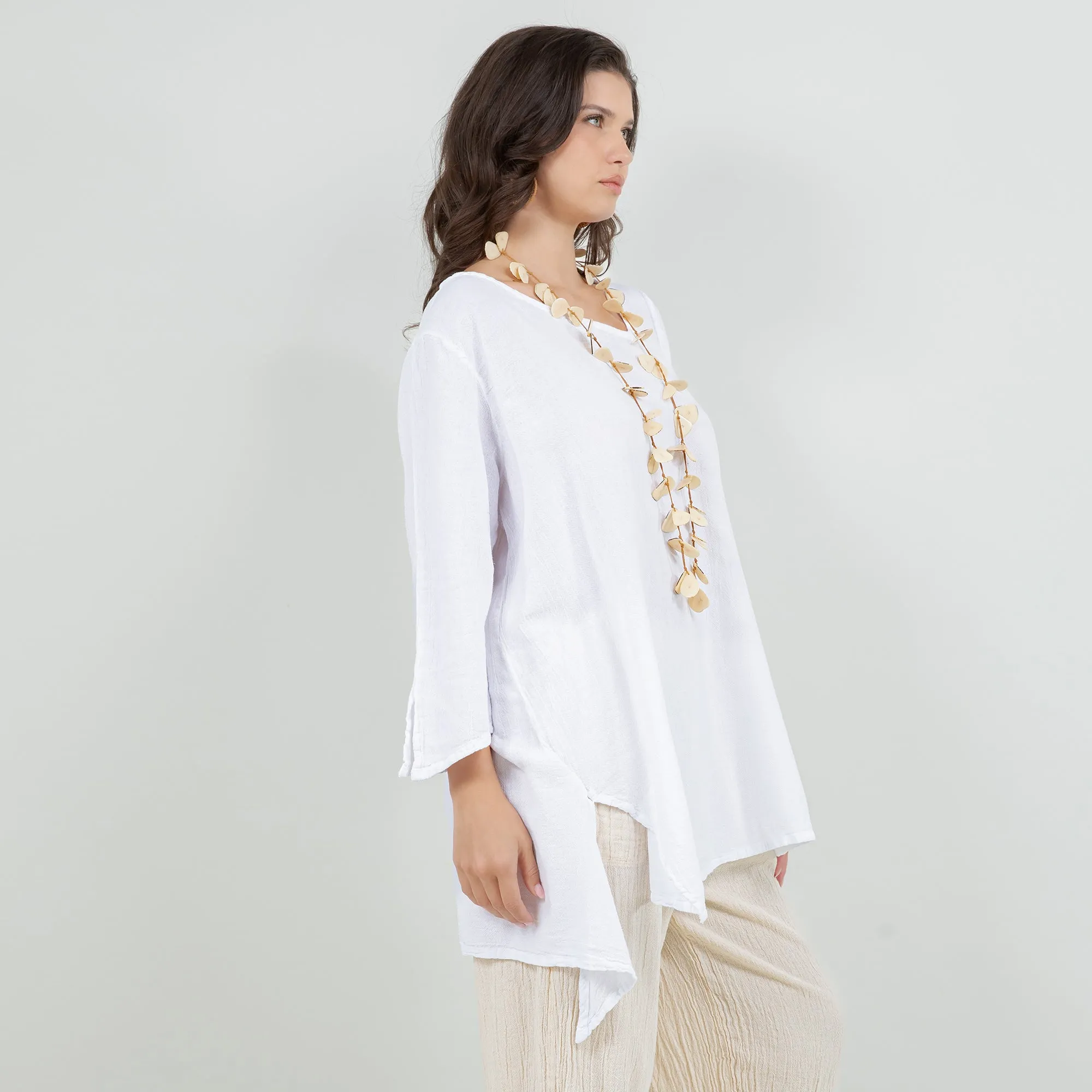 Sally 100% Cotton Gauze Top,Women Wear