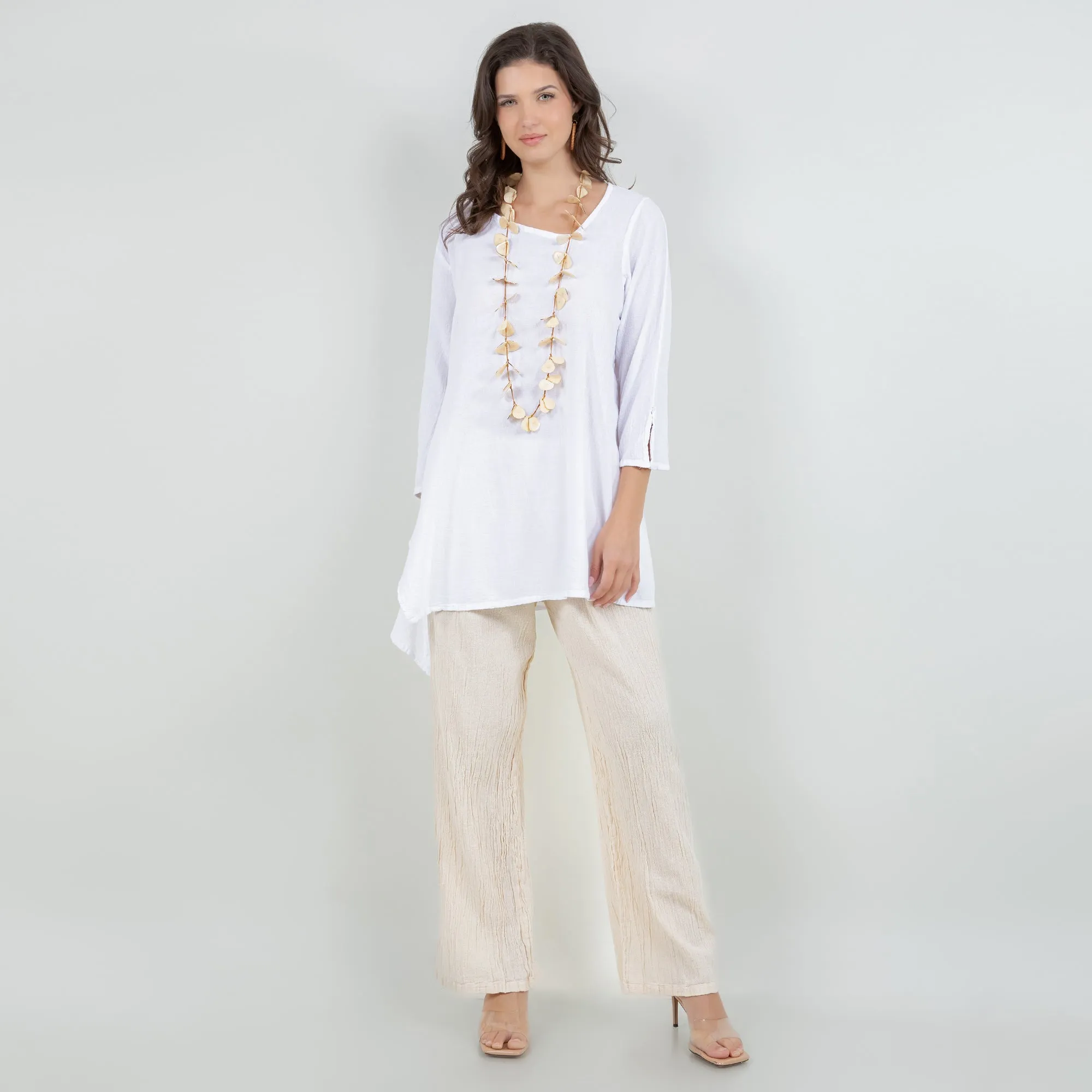 Sally 100% Cotton Gauze Top,Women Wear