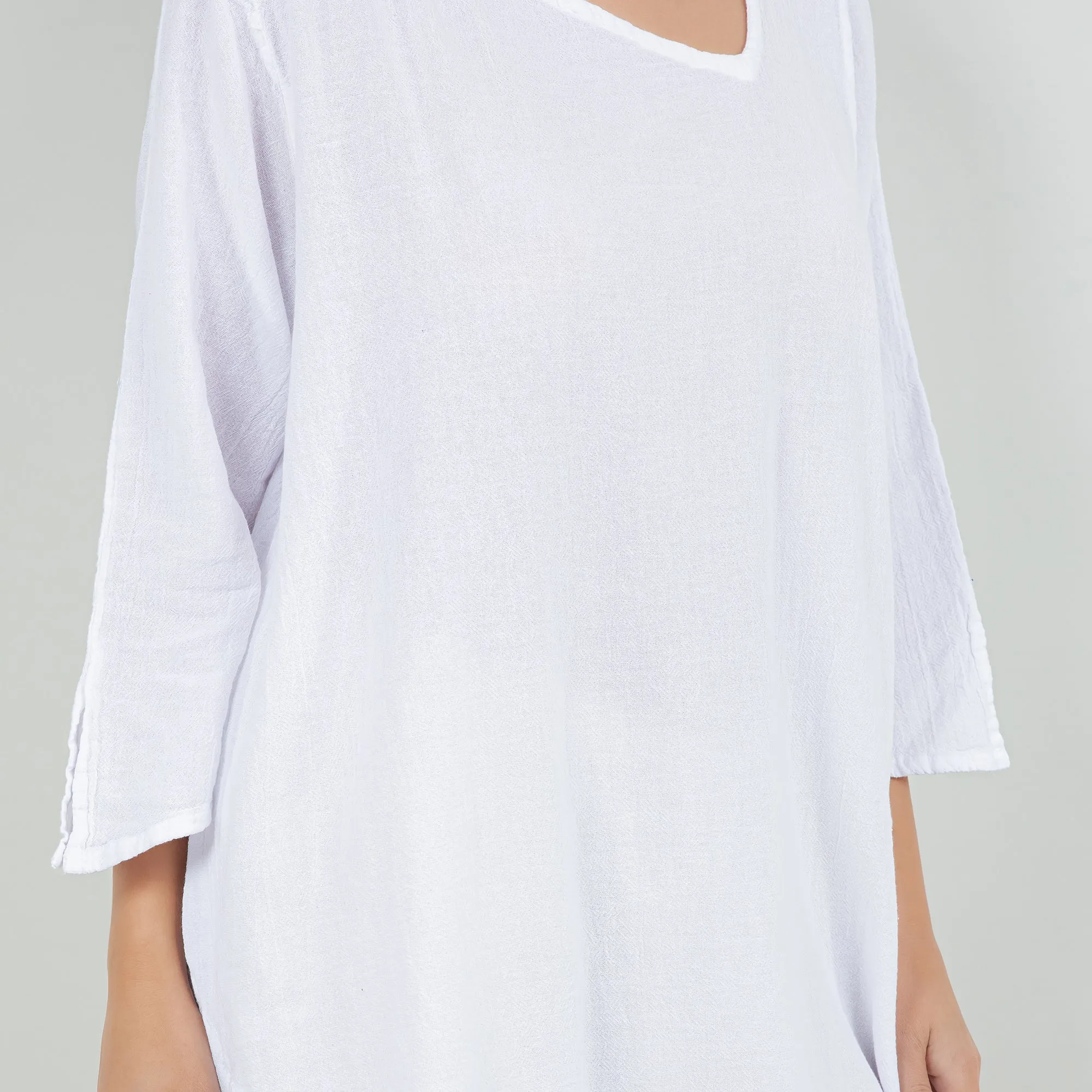 Sally 100% Cotton Gauze Top,Women Wear