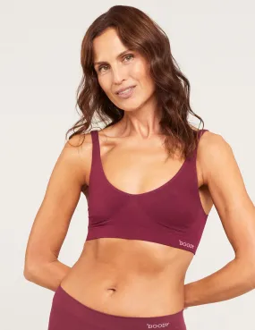 Seamfree Crop Bra - Plum,Women Wear