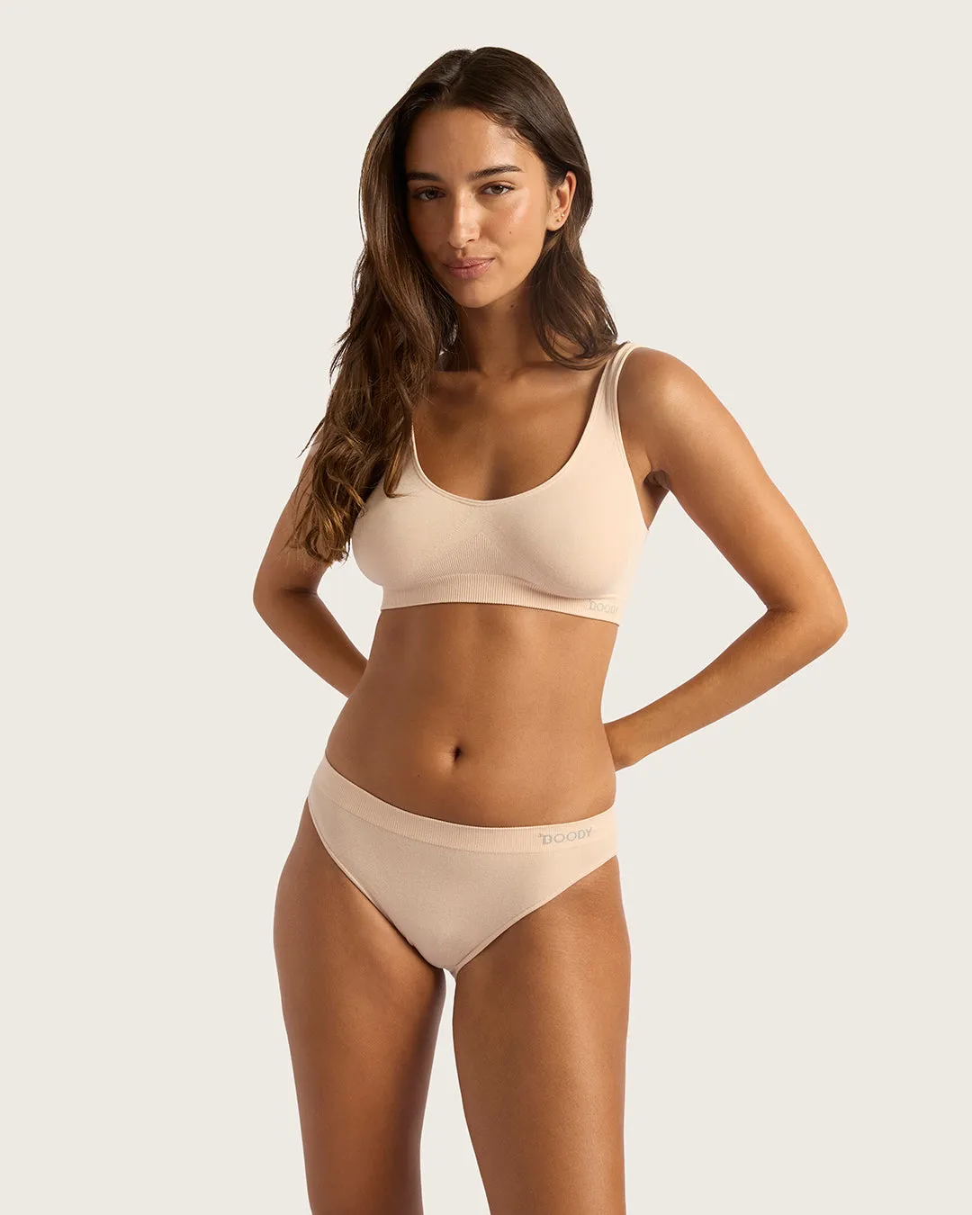 Seamfree Crop Bra - Shell,Women Wear