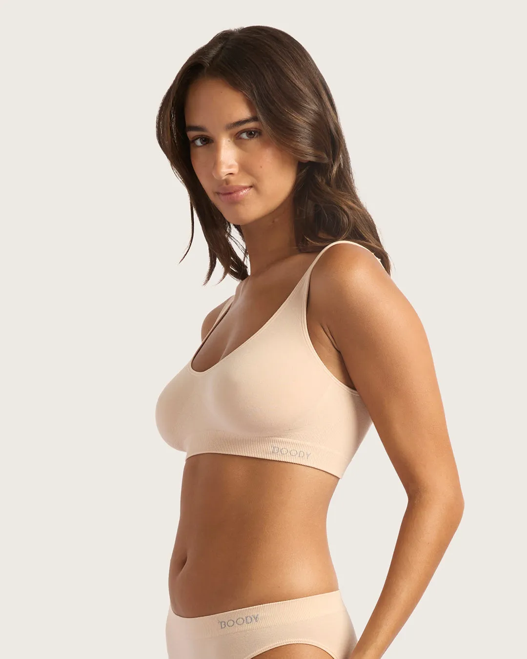 Seamfree Crop Bra - Shell,Women Wear