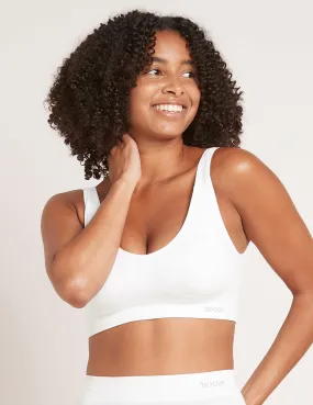 Seamfree Crop Bra - White,Women Wear