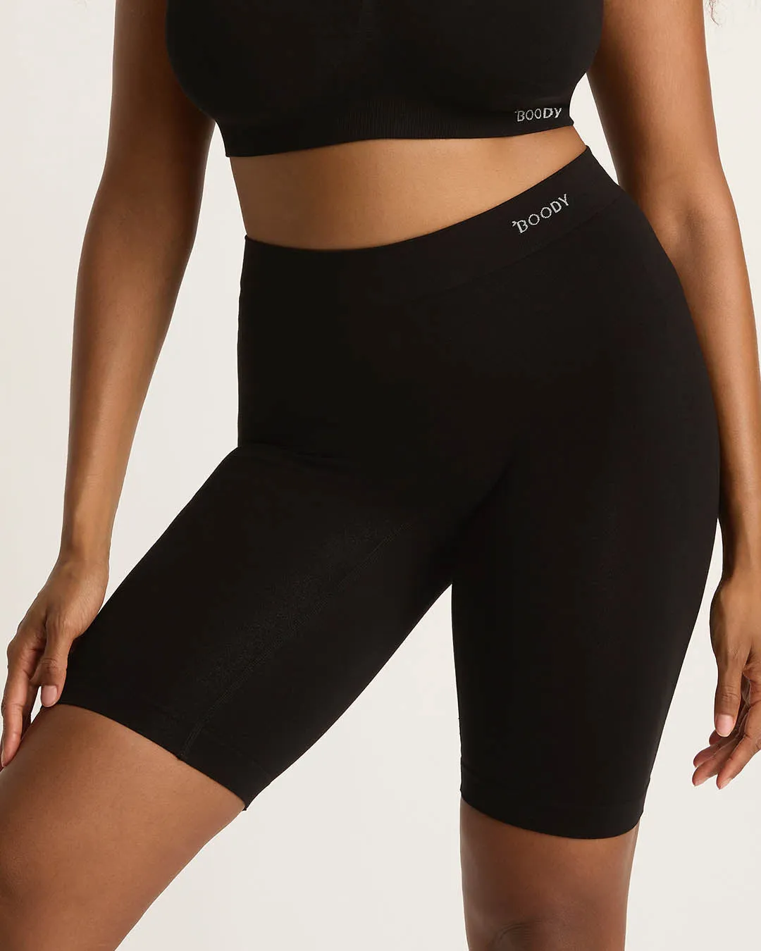 Seamfree Undershort 10" - Black,Women Wear